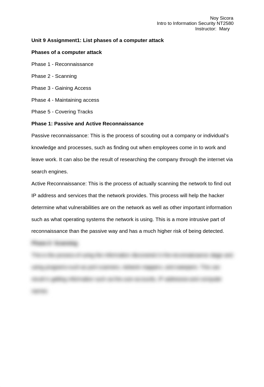 Unit 9 Assignment 2 phases of a computer attack_d1avdmxtwue_page1