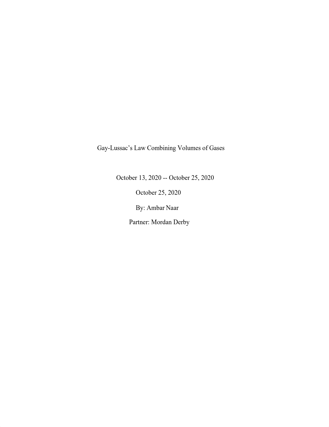 Gay-Lussac's Law Combining Volumes of Gases lab report.pdf_d1awz0dv3h7_page1