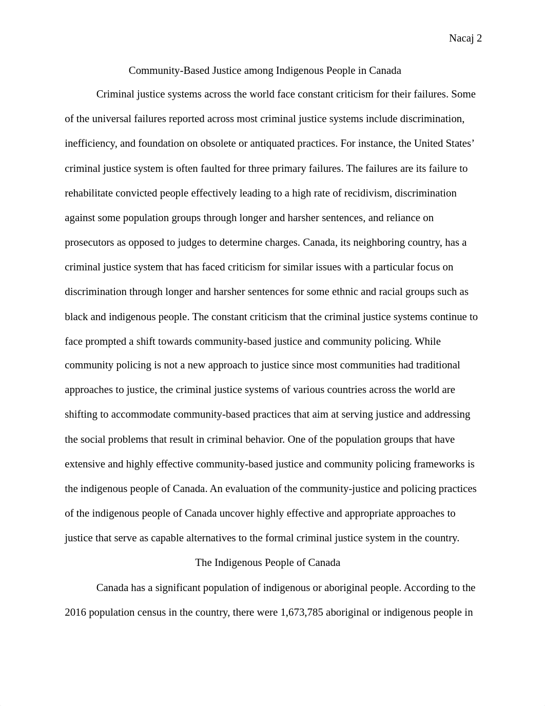 Community-Based Justice among Indigenous People in Canada.docx_d1b3lh4ckwf_page2