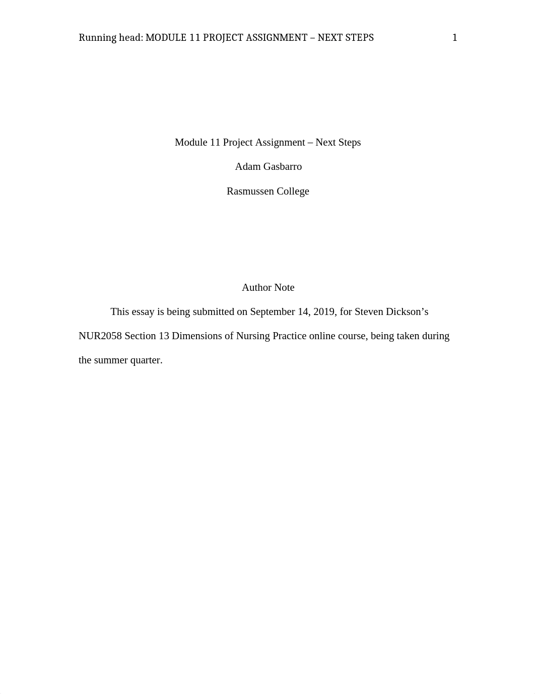 Agasbarro_Module 11 Project Assignment-Next Steps__091419.docx_d1bjctkgxdb_page1