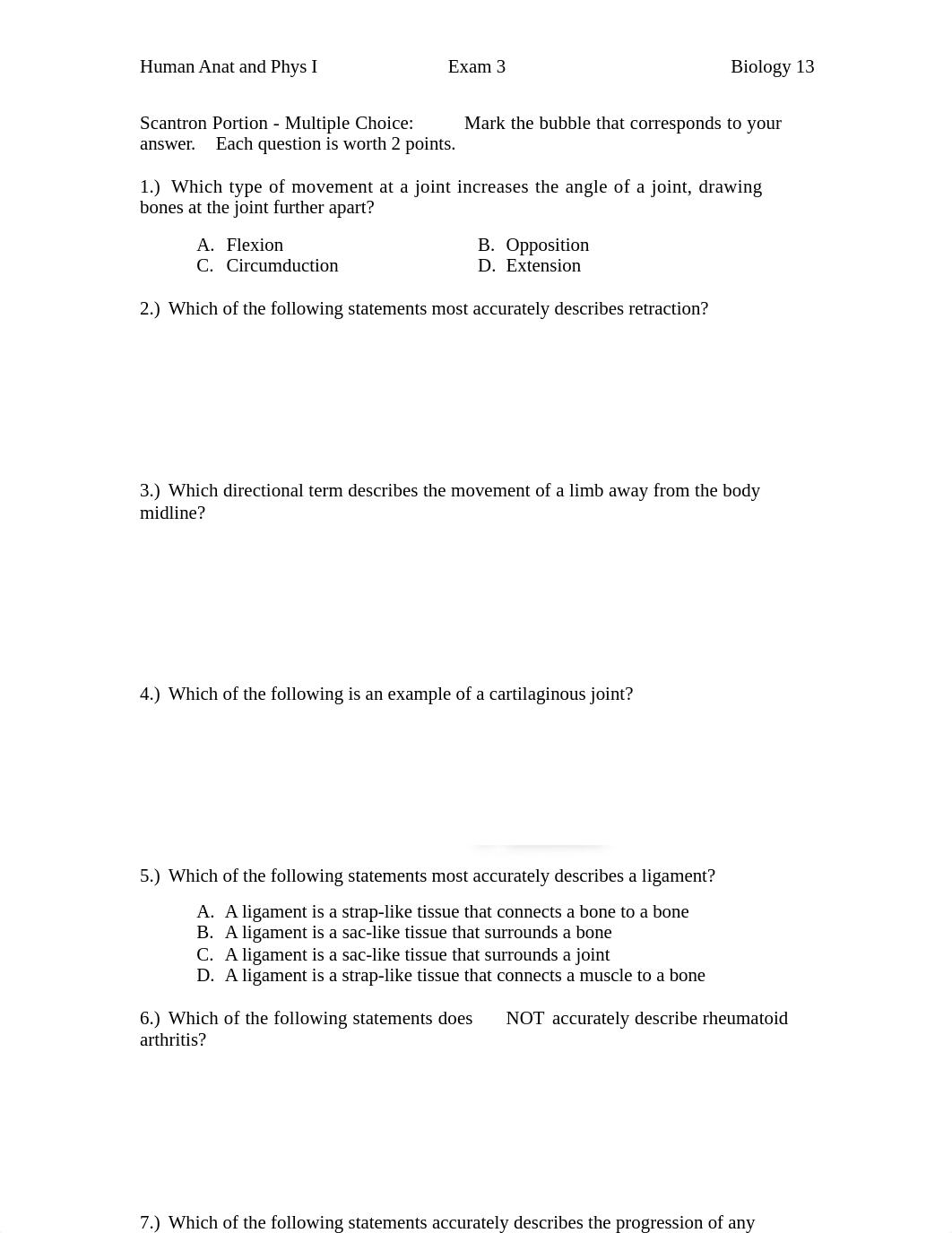 Lecture Exam #3 Biology 13 2010 Spring.docx_d1bmyvd9un2_page2