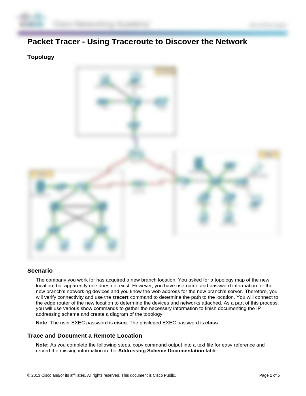 1.1.1.8 Packet Tracer - Using Traceroute to Discover the Network instructions-Answers_d1bpe7kt9ah_page1