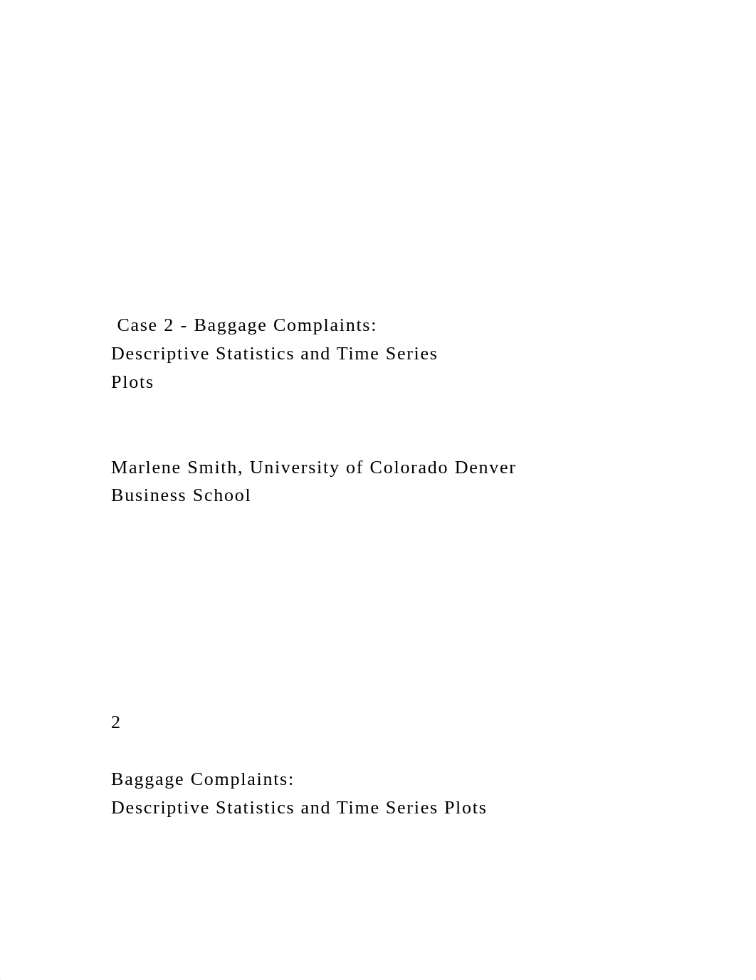 Case 2 - Baggage Complaints Descriptive Statistics.docx_d1by93ghus8_page2