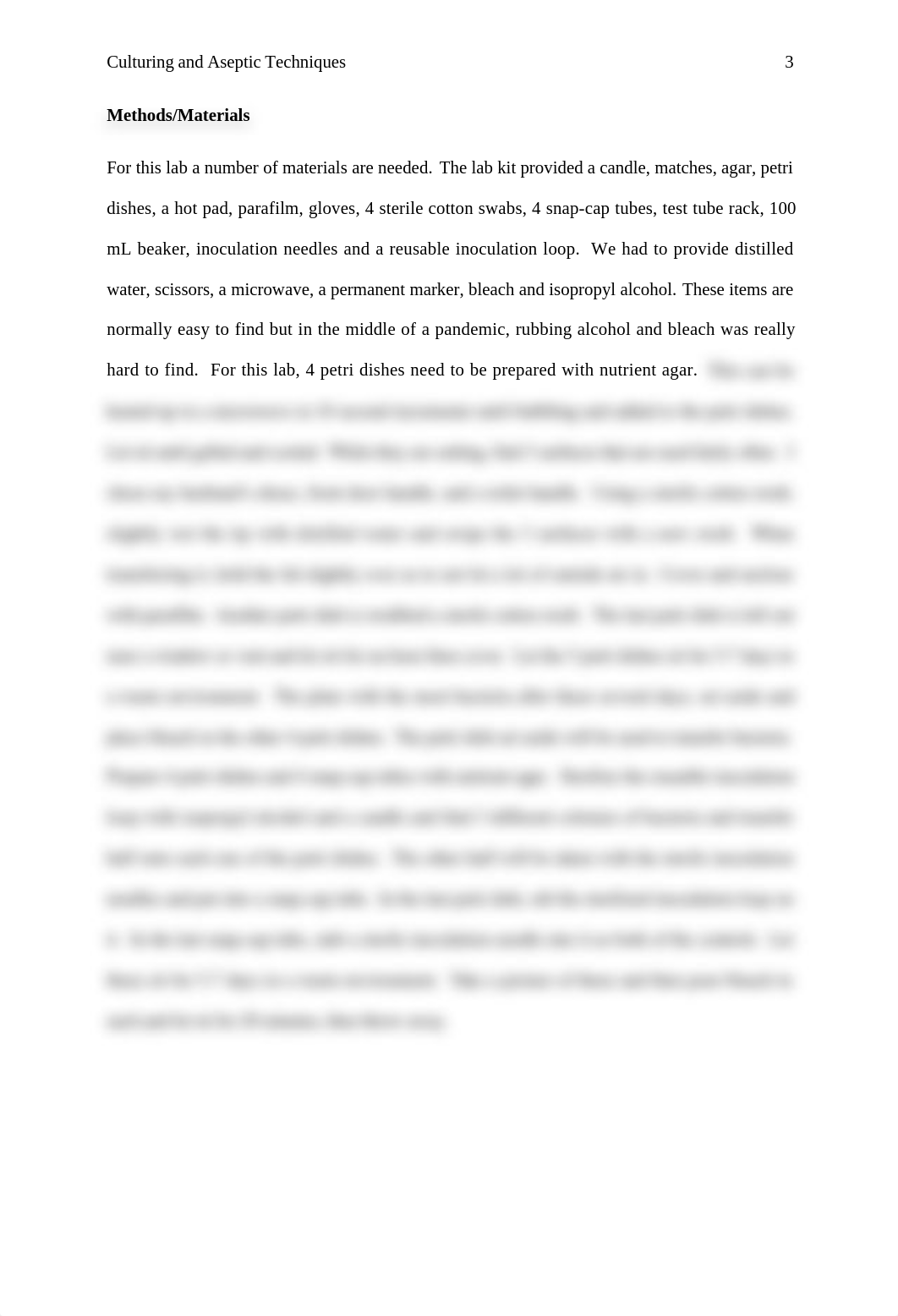 Microbiology Lab 6 Lab Report Culturing and Aseptic Techniques.docx_d1c7dch9tnm_page3