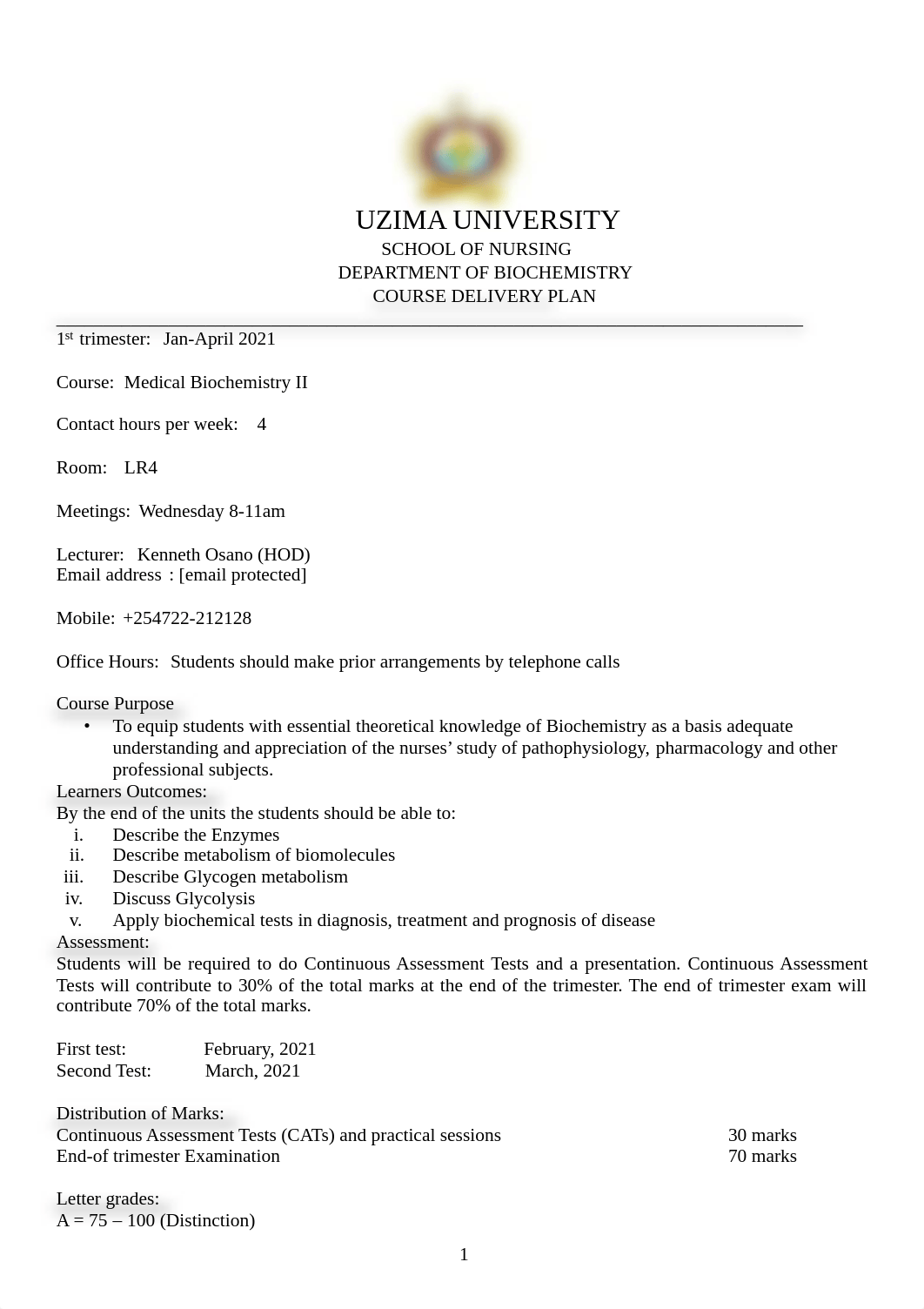 Biochemistry II course outline.pdf_d1c7u8lm3h4_page1