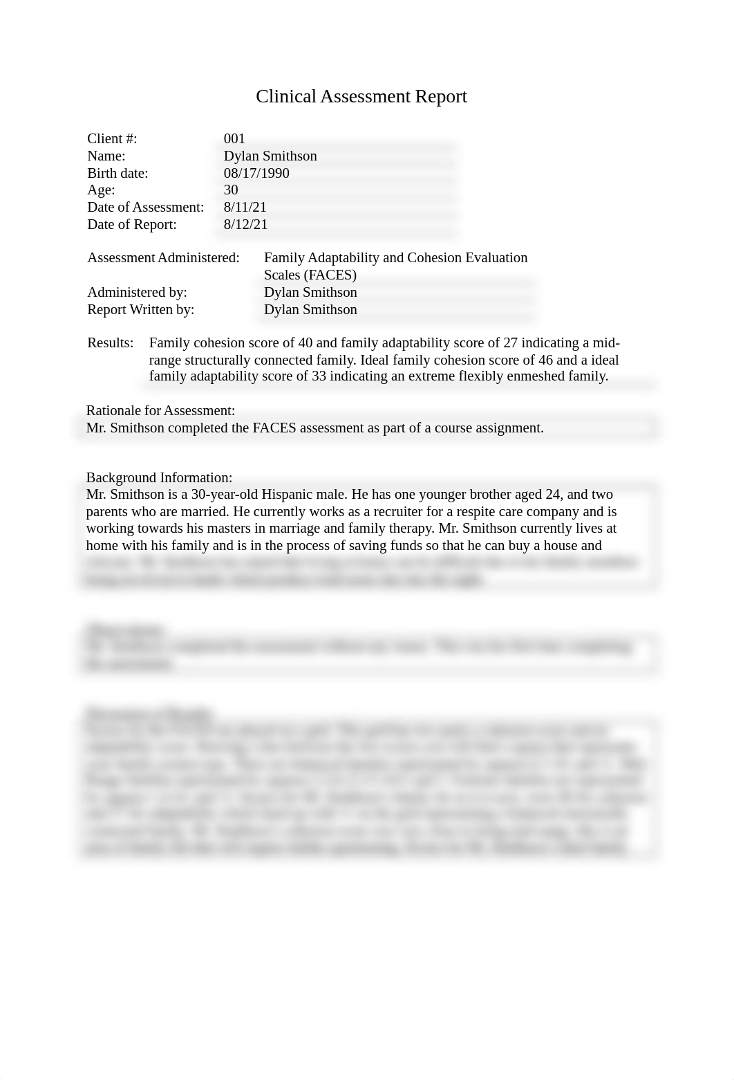 Clinical Assessment Report (FACES).doc_d1cfneibd96_page1