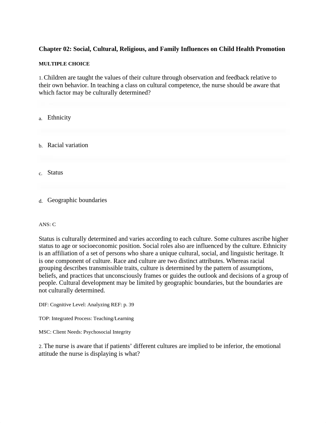 Chapter 02 Social, Cultural, Religious, and Family Influences on Child Health Promotion_d1ch5e07t84_page1