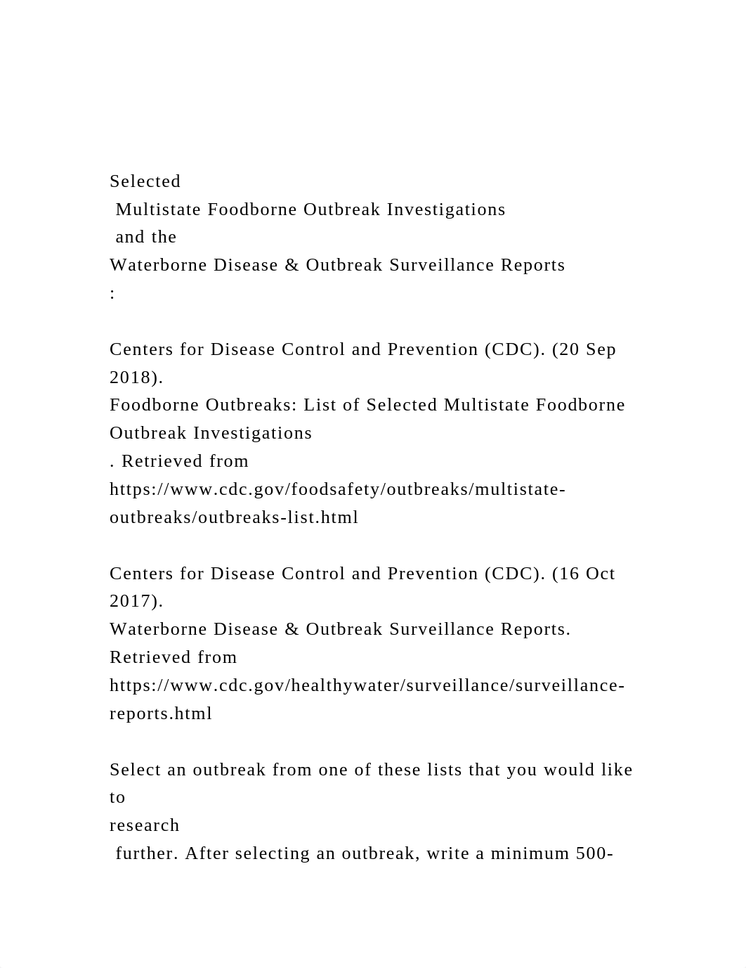 Selected Multistate Foodborne Outbreak Investigations and th.docx_d1ck7hzx7bi_page2