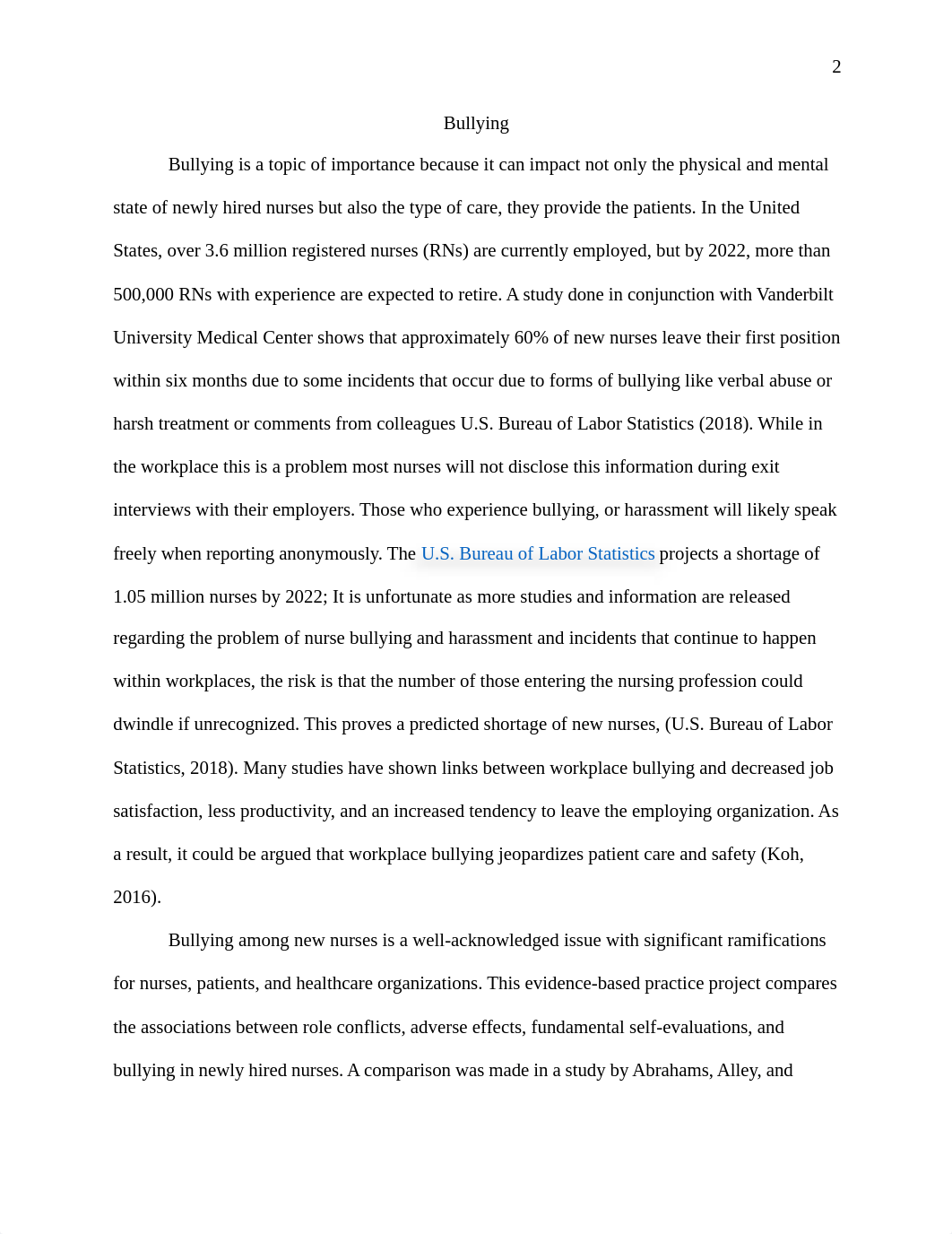 EBP Project Part 5 Critical Analysis and Nursing Interventions.docx_d1clbzq8tcn_page2