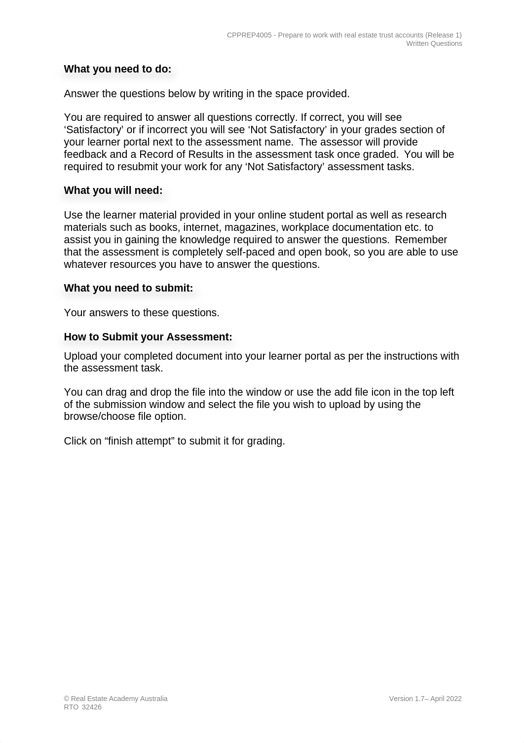 REAA - CPPREP4005 - Written Questions v1 answers.docx_d1clfd3alt9_page2