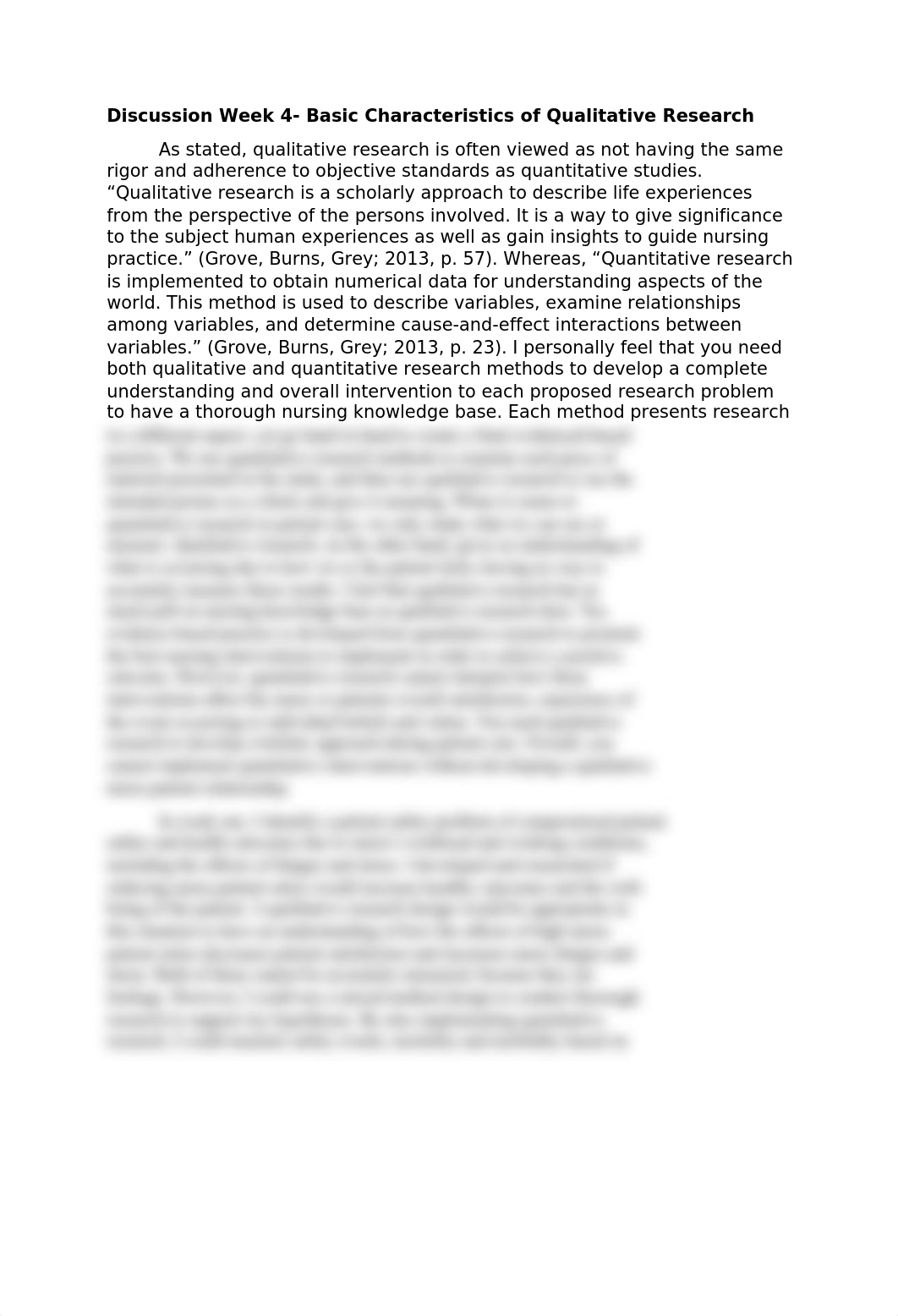 Discussion Week 4- Basic Characteristics of Qualitative Research_d1cn0bbxj0p_page1