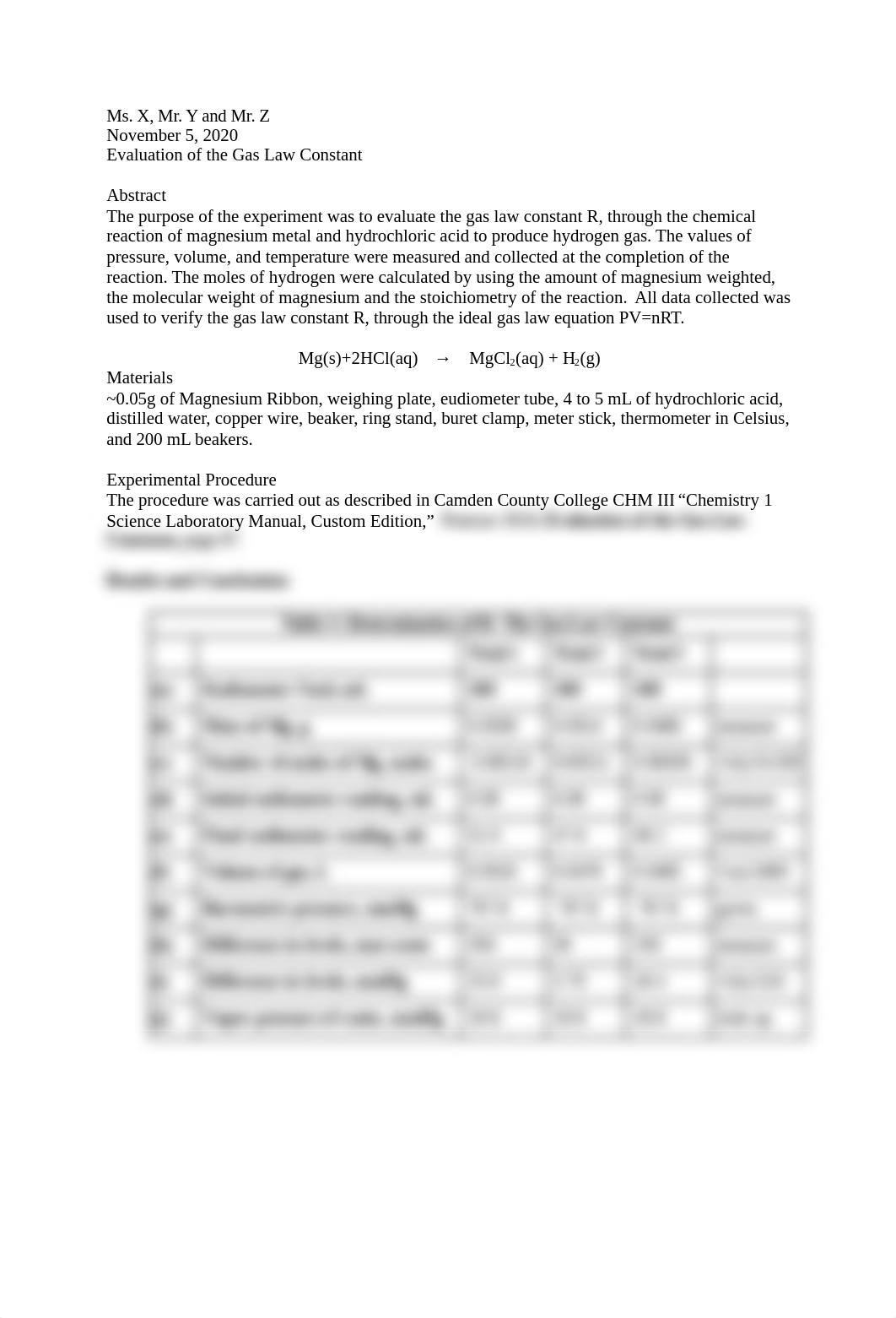 Lab 10 Sample Report for Evaluation of Gas Constant v4 (1).docx_d1cx4j5diq5_page1