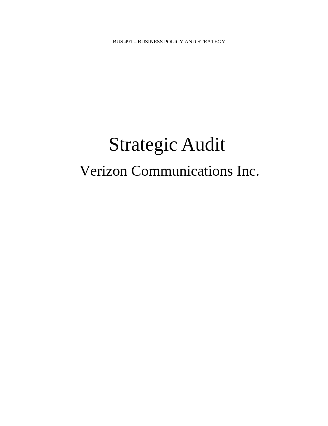 Verizon Example - Strategic Audit I, II, III, IV, V, VI.docx_d1dbt7l4jpc_page1