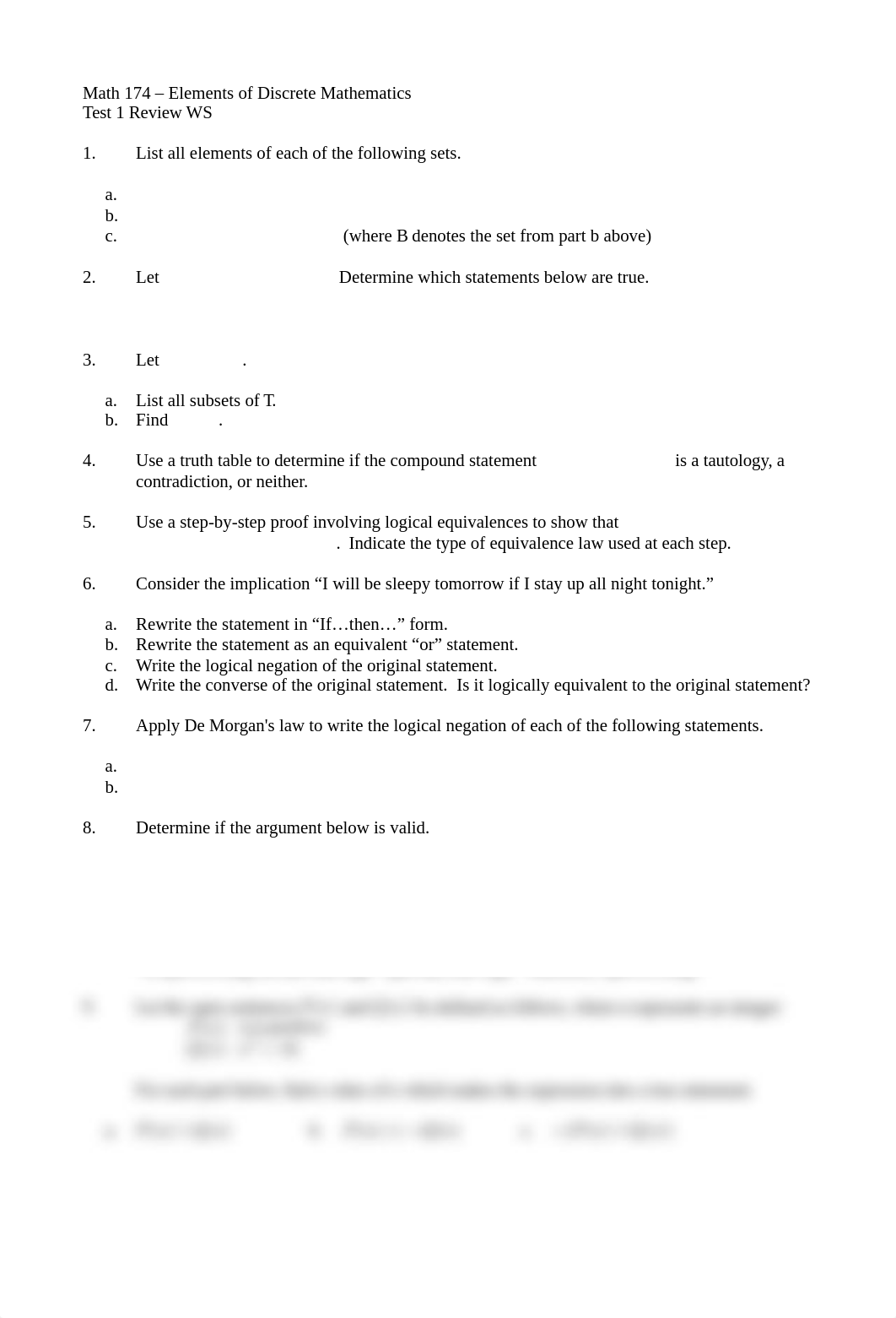 174 Test 1 Review WS.pdf_d1dfz03kr9x_page1