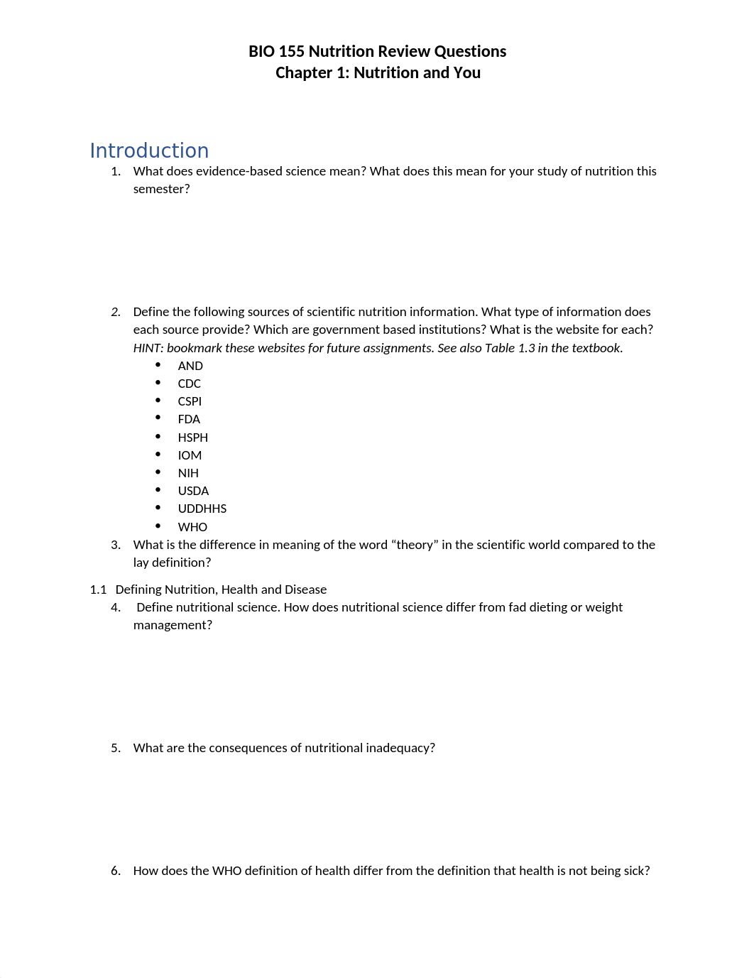 BIO 155 Ch 1 Review Questions Nutrition and You.docx_d1dgqhjkw9r_page1