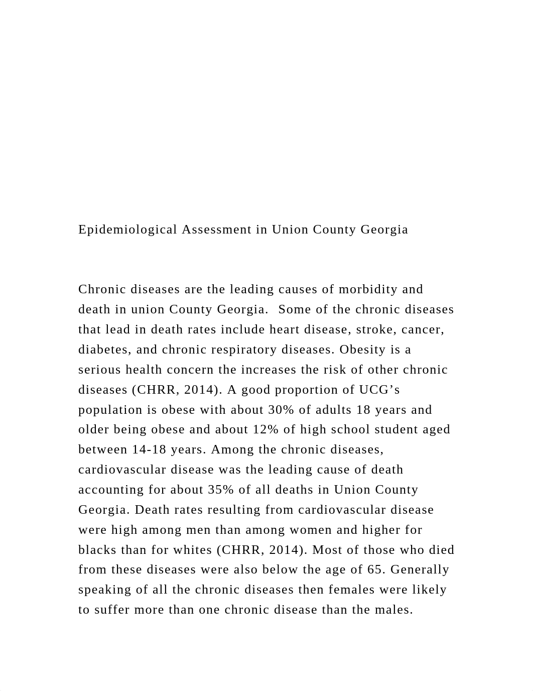 Running head EPIDEMIOLOGICAL AND NEEDS ASSESSMENT              .docx_d1dmvfxl00x_page3