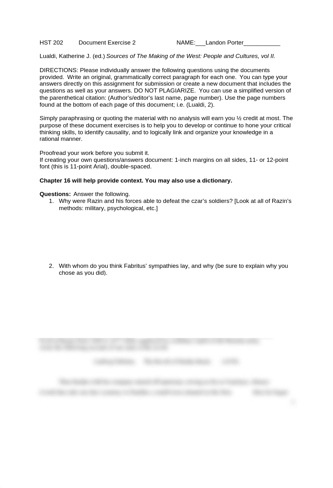 Document Excercise 2 - Russian Serfdom.docx_d1dn97bhjrz_page1