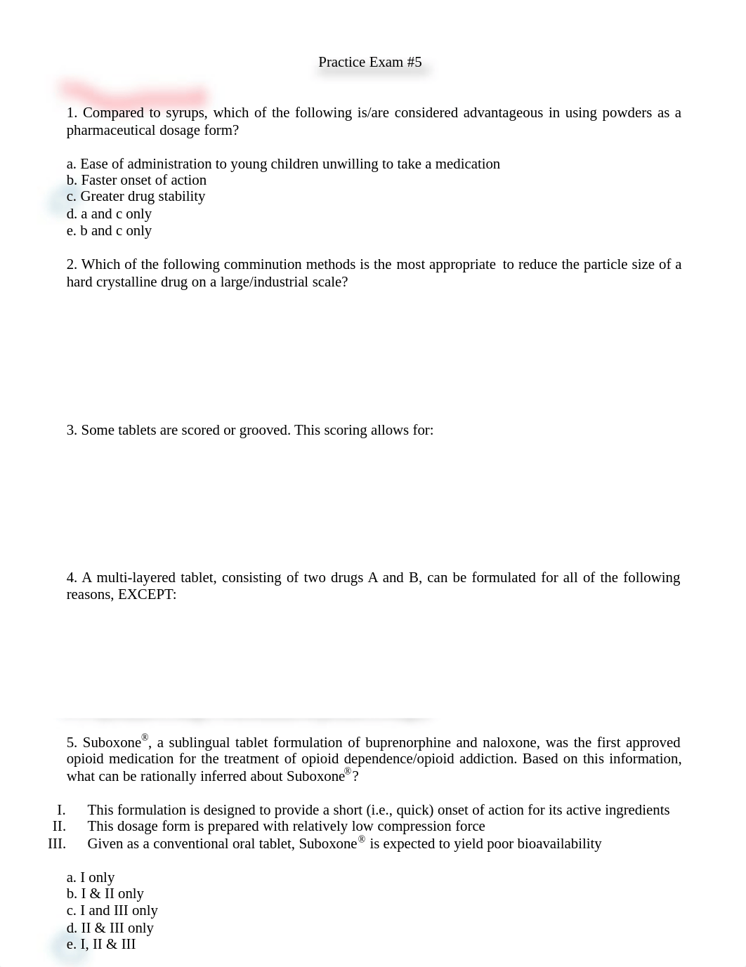 Pharm Sci 2 - Sample Exam Qs V.pdf_d1dv5068vs8_page1