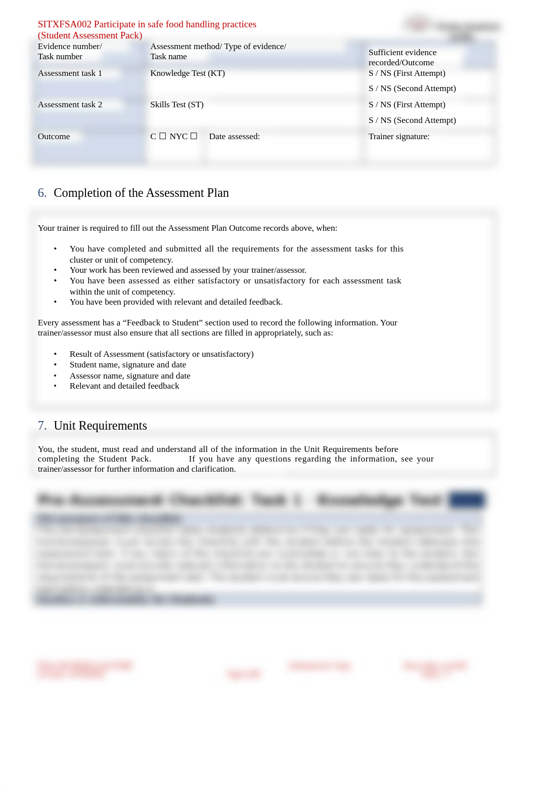 (Complete)SITXFSA002 Student Assessment Pack.docx_d1e0ae3mrut_page2