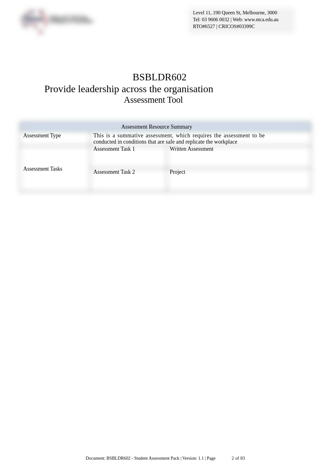 BSBLDR602 - Student Assessment Pack (1) VF.docx_d1e9ry4mab2_page2