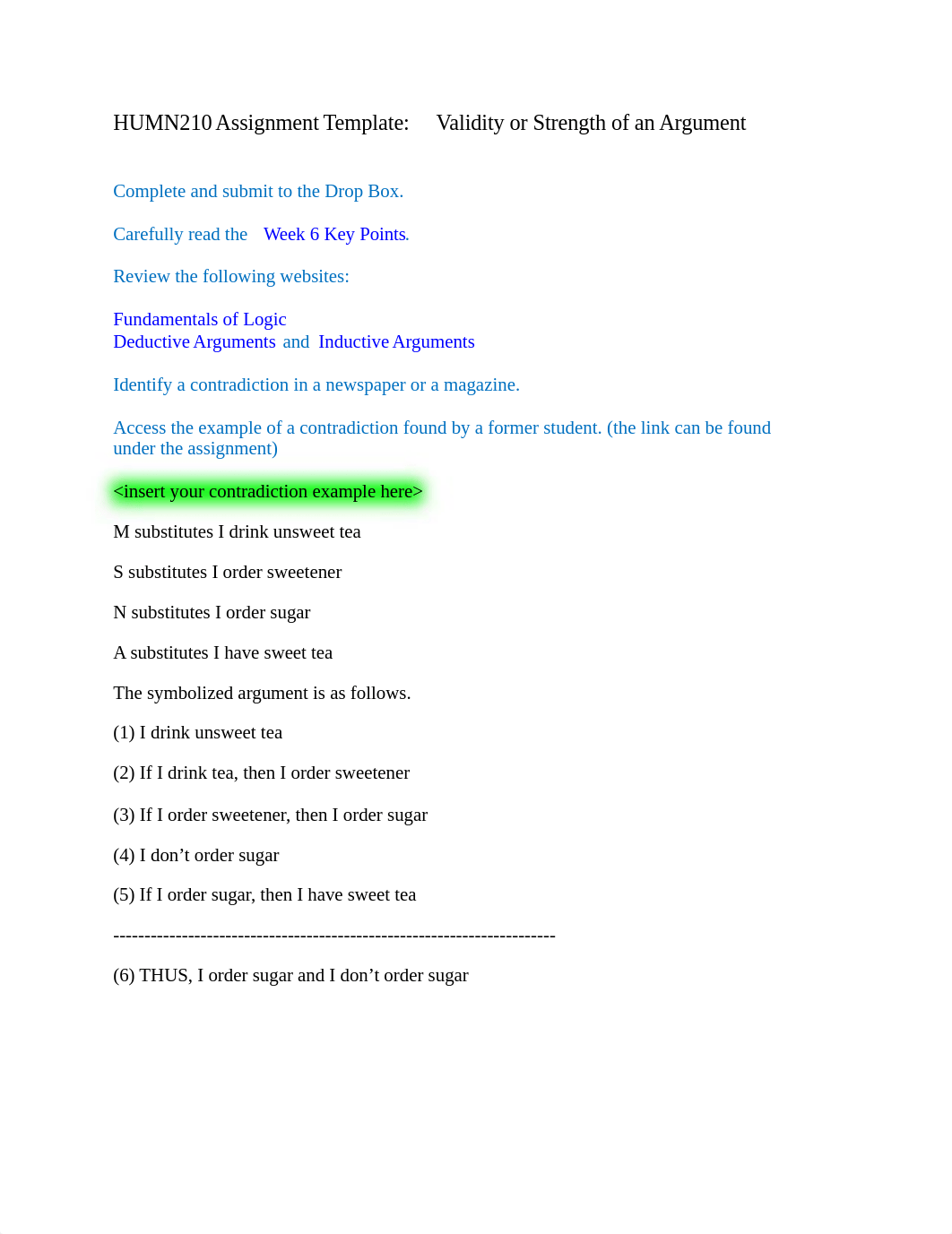 HUMN210 Validity or Strength of an Argument done.docx_d1egujvtinf_page1