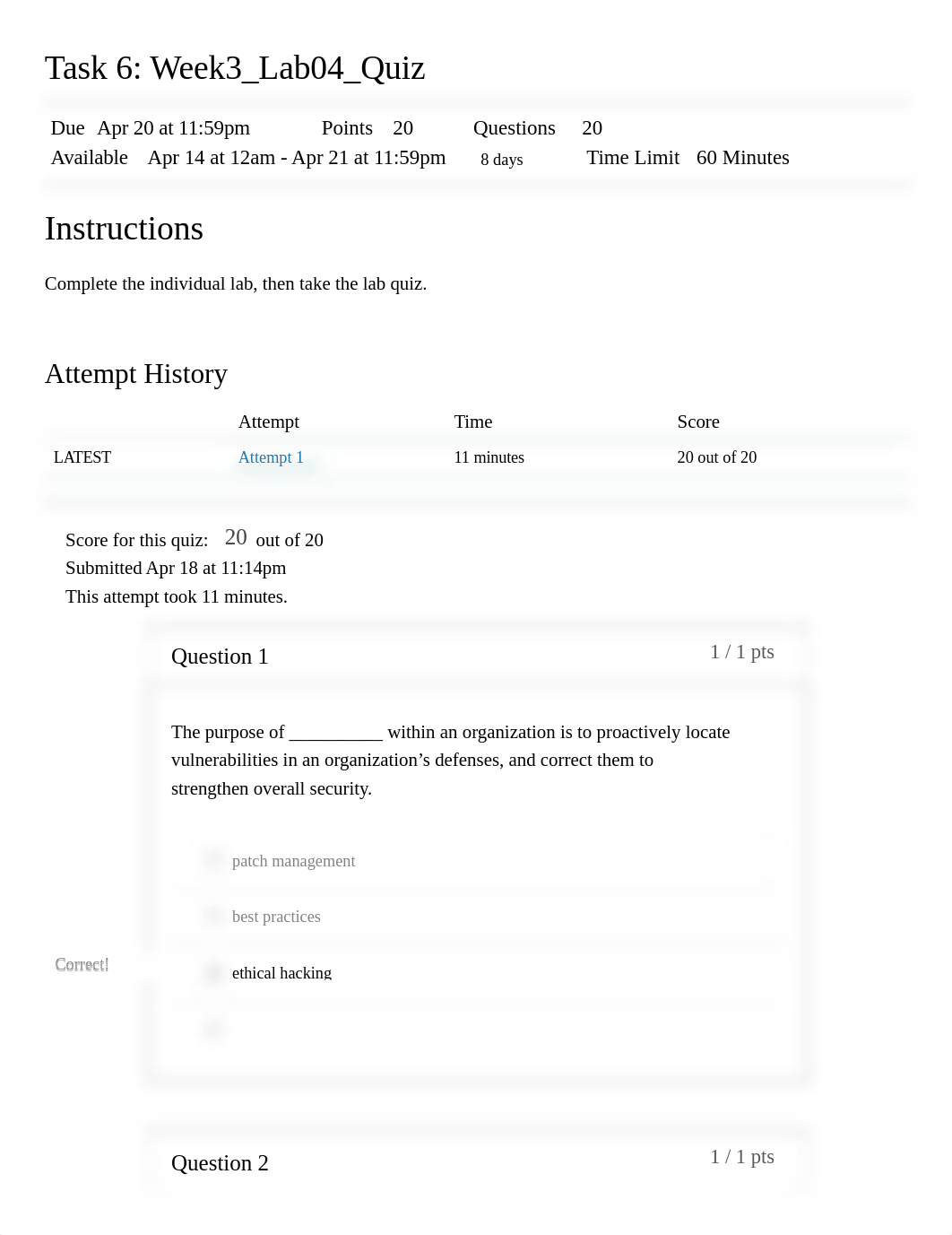 Task 6_ Week3_Lab04_Quiz_ T INFO 310 C Sp 21_ Foundations Of Information Assurance.pdf_d1ey98sl9cy_page1