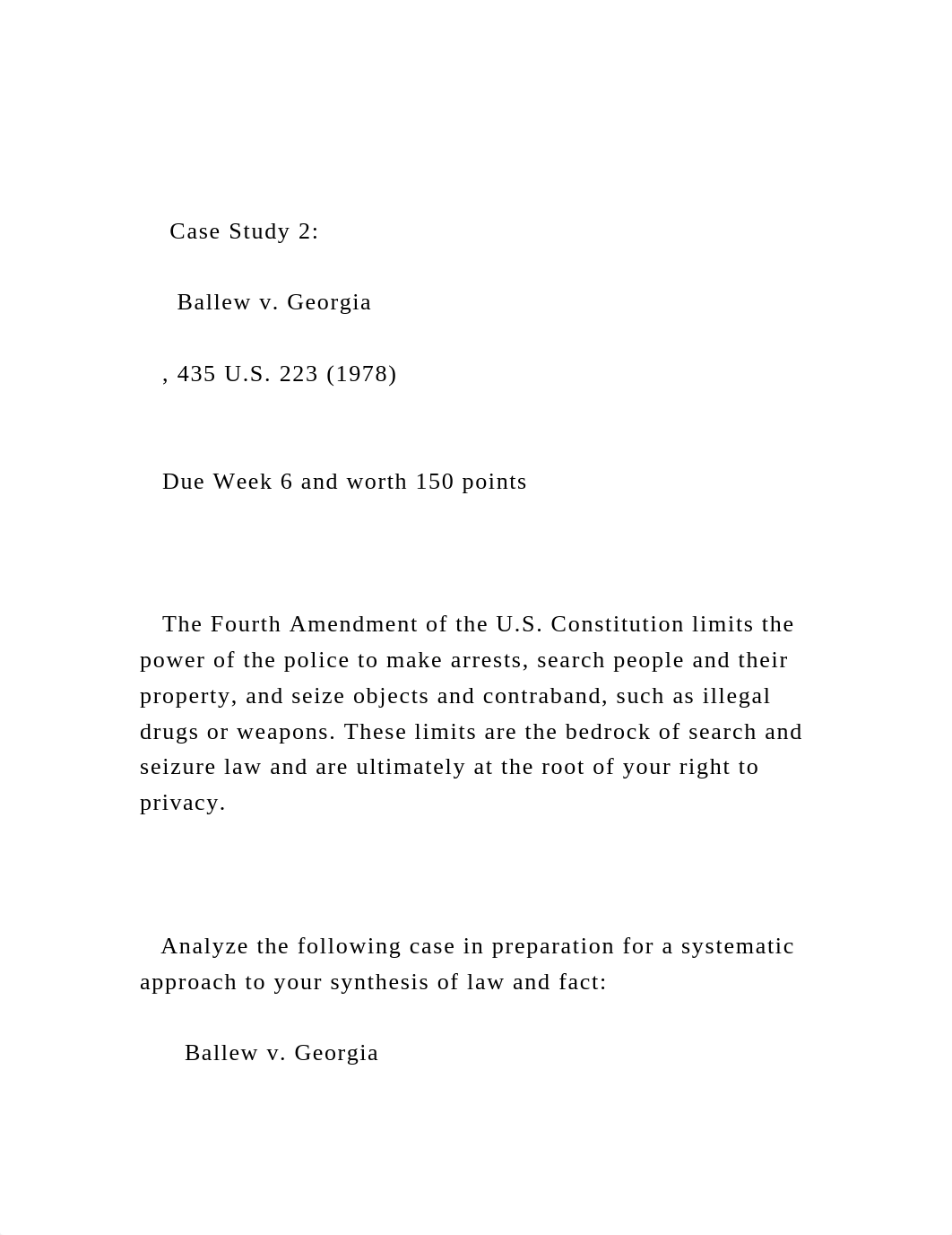 Case Study 2        Ballew v. Georgia       , 435 U.S. 2.docx_d1f7mc5677h_page2