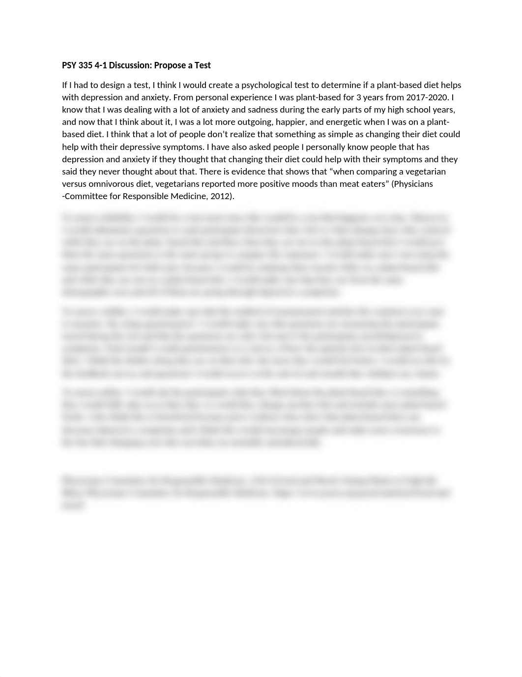 PSY 335 4-1 Discussion Propose a Test.docx_d1fe6ooq6vu_page1