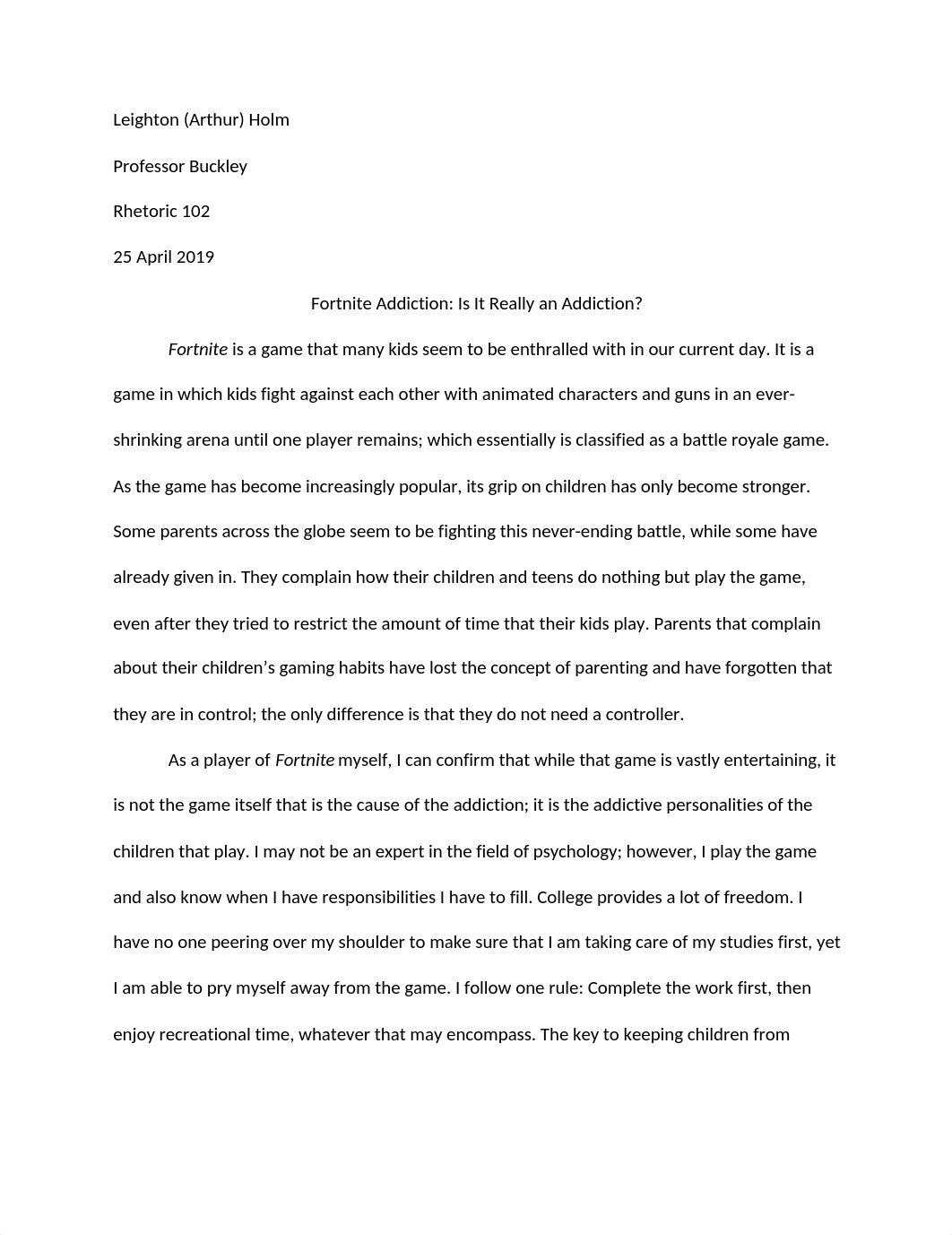 RHET 102 Paper #5 Fortnite Addiction?.docx_d1fkji9orl2_page1