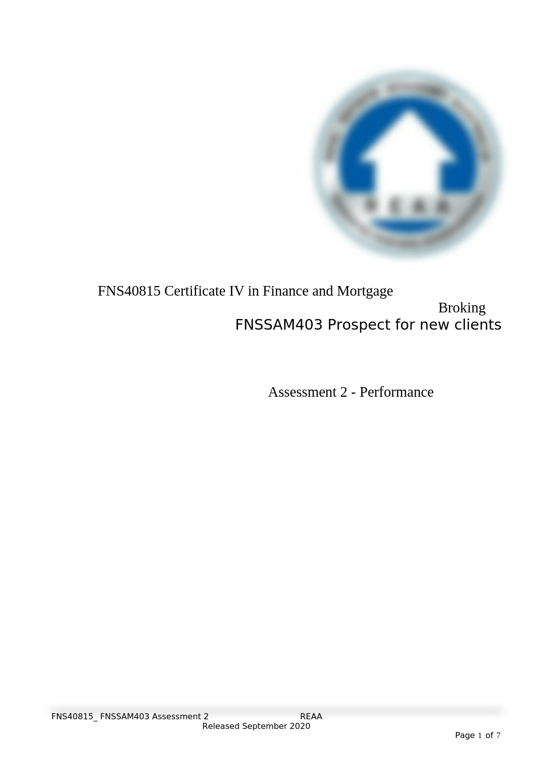 FNS40815_FNSSAM403_Assessment 2_Performance.docx_d1flw6bzrjf_page1