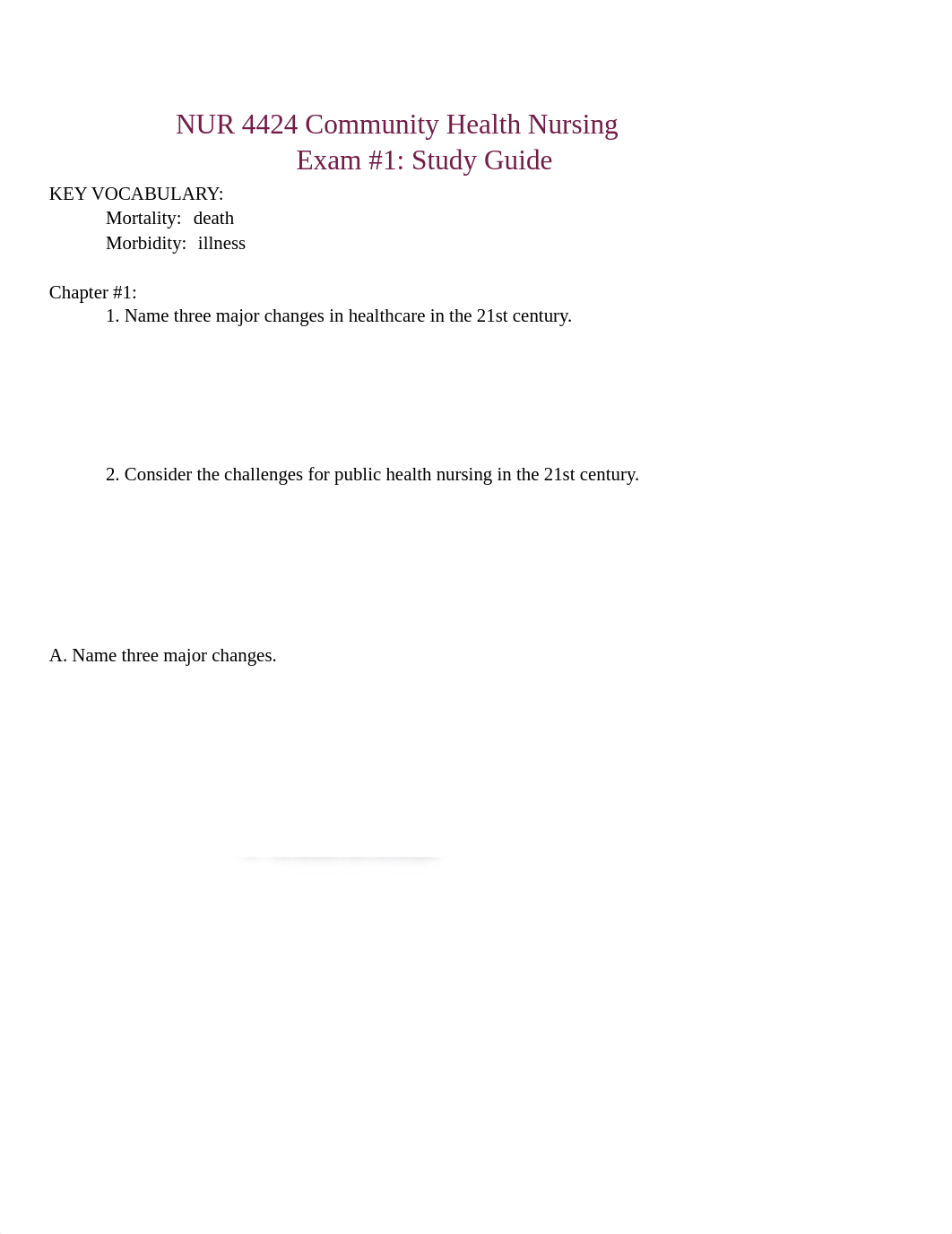 COMMUNITY: EXAM #1.pdf_d1fvqzic9kv_page1