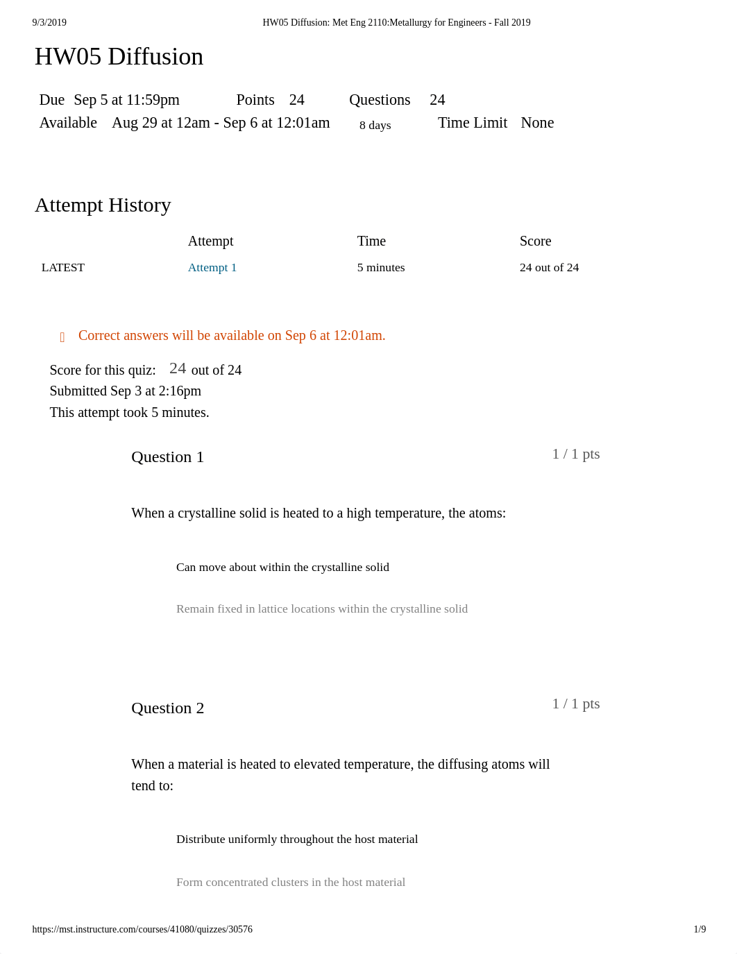 HW05_Diffusion_Met_Eng_2110Metallurgy_for_Engineers_-_Fall_2019.pdf_d1fy4703vzx_page1