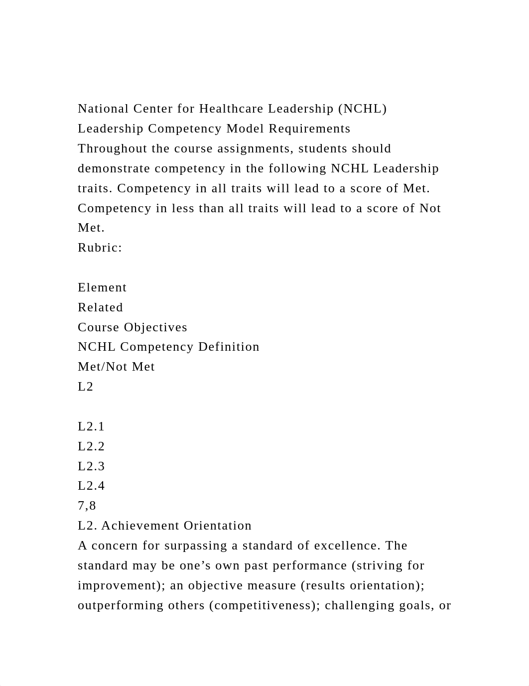 National Center for Healthcare Leadership (NCHL) Leadership Compet.docx_d1g9ujxr2ch_page2