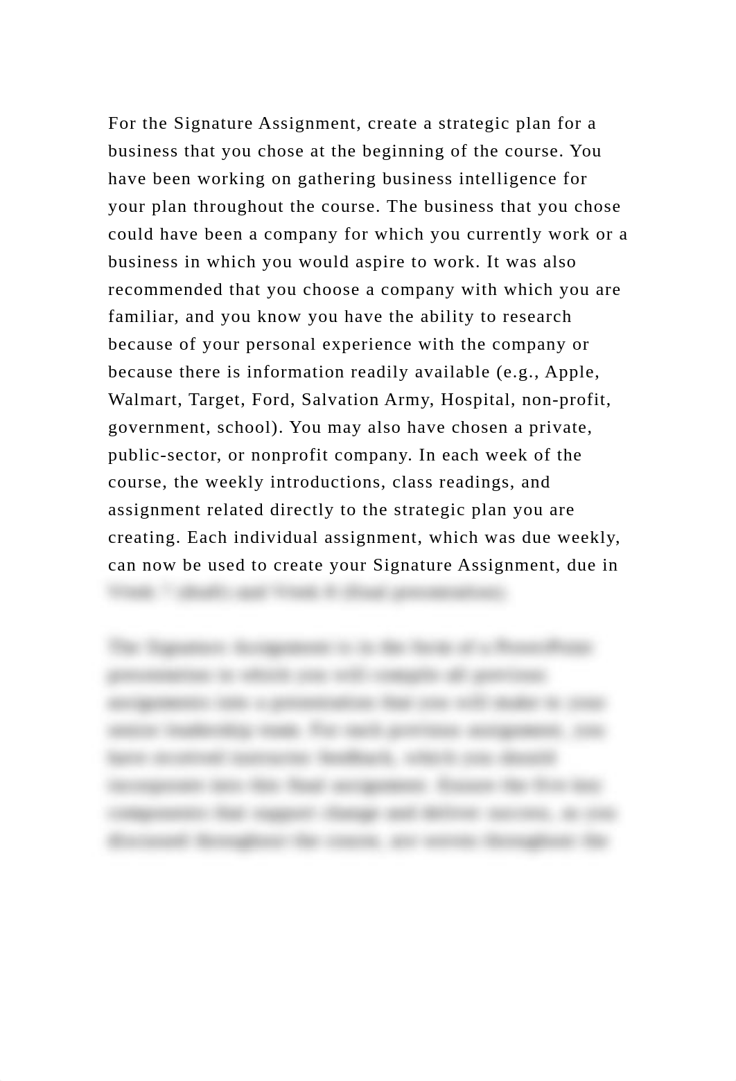 For the Signature Assignment, create a strategic plan for a business.docx_d1gatzqgm11_page2