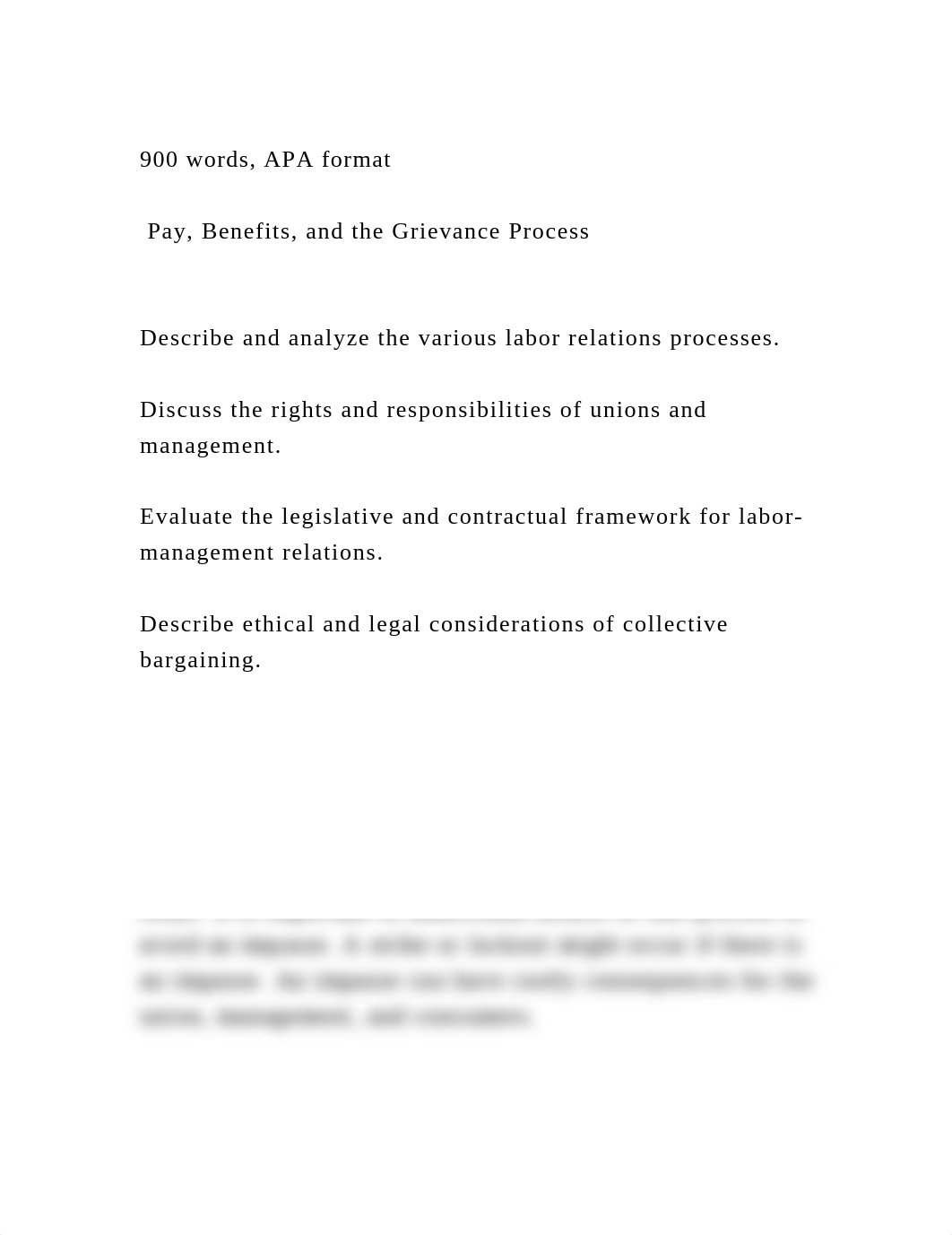 900 words, APA format Pay, Benefits, and the Grievance Process.docx_d1gh1xv95ln_page2