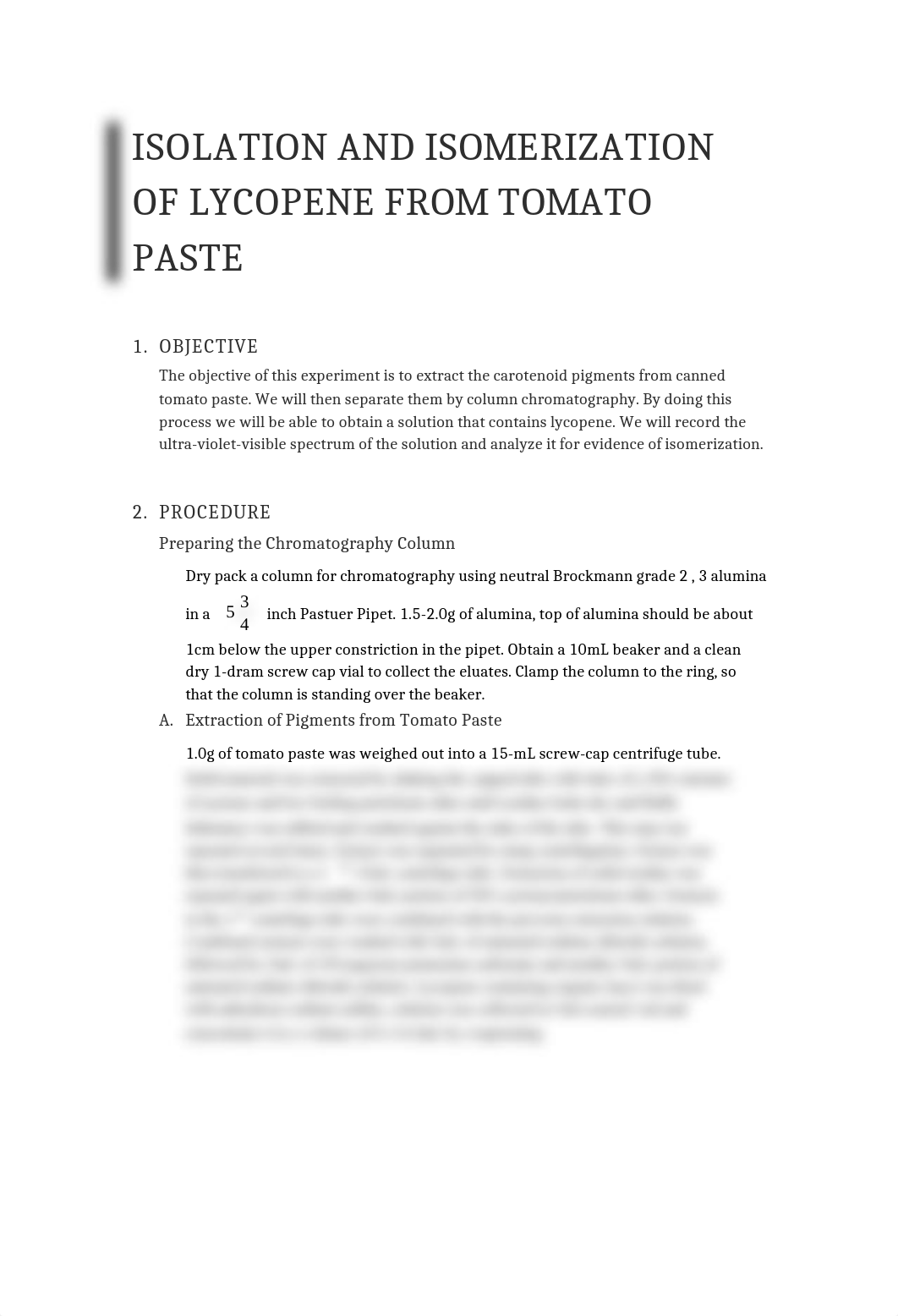 Isolation and Isomerization of lycopene from tomato paste  .docx_d1gi3om6uvn_page1