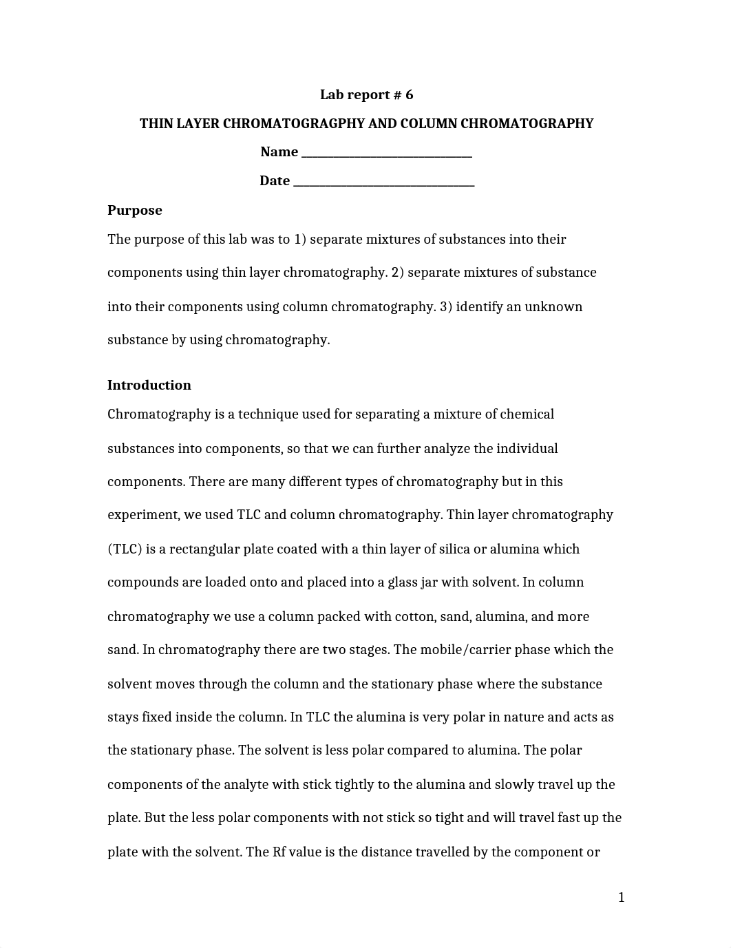 6. Thin-Layer and Column Chromatography report sheet.docx_d1hhh221y7f_page1