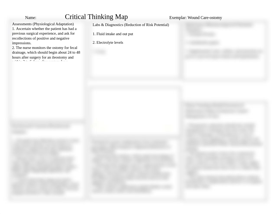 Critical Thinking Map-Conceptual  (wound care- ostomy).docx_d1hkpwvdi0h_page1