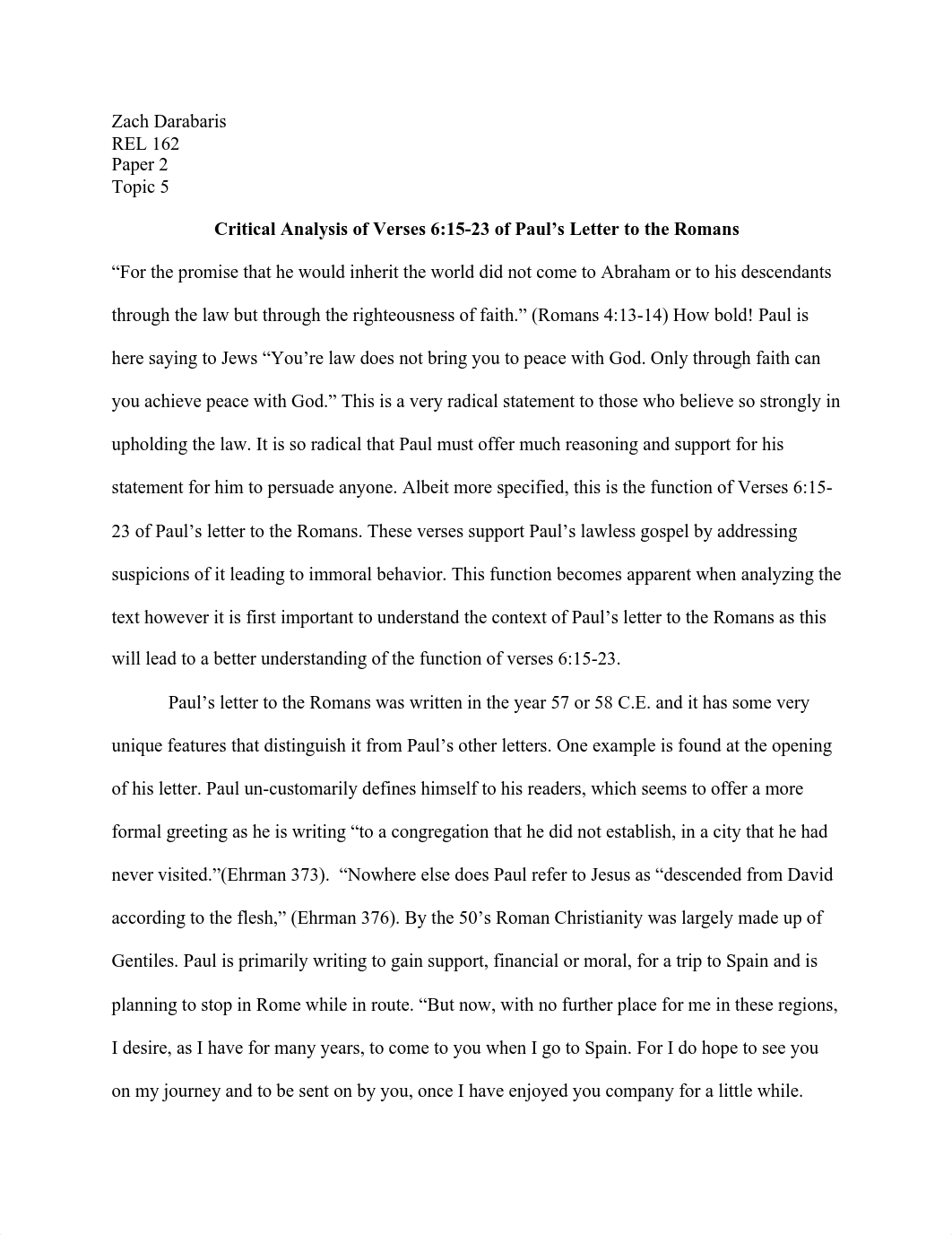 Critical Analysis of Verses 6:15-23 of Paul's Letter to the Romans_d1hktp4w04q_page1