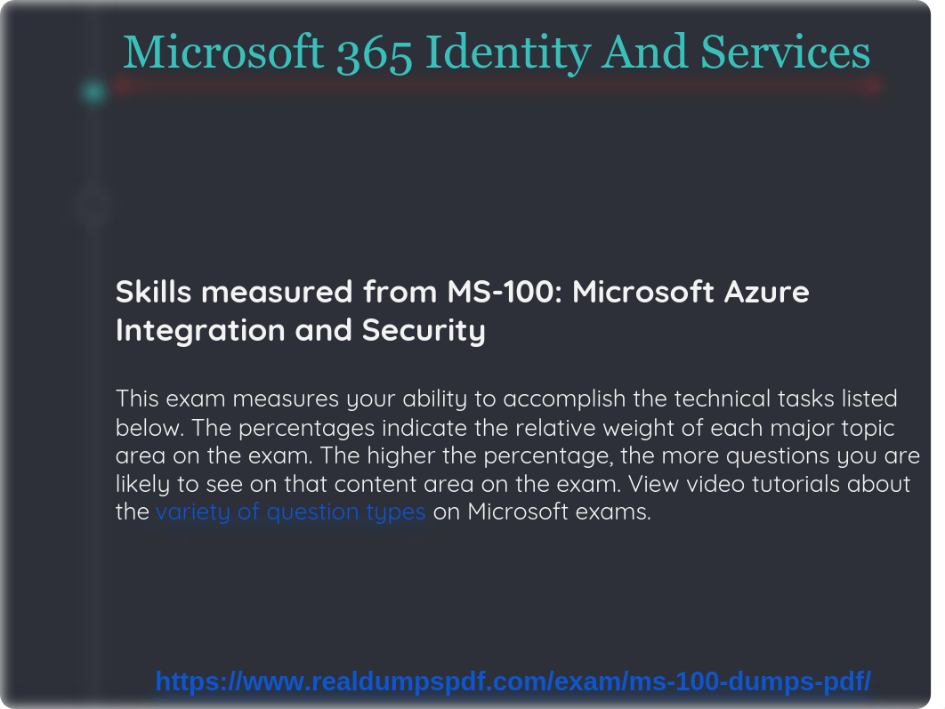 Microsoft MS-100 Dumps Pdf - 365 Identity And Services.pdf_d1hxg3wocr5_page2