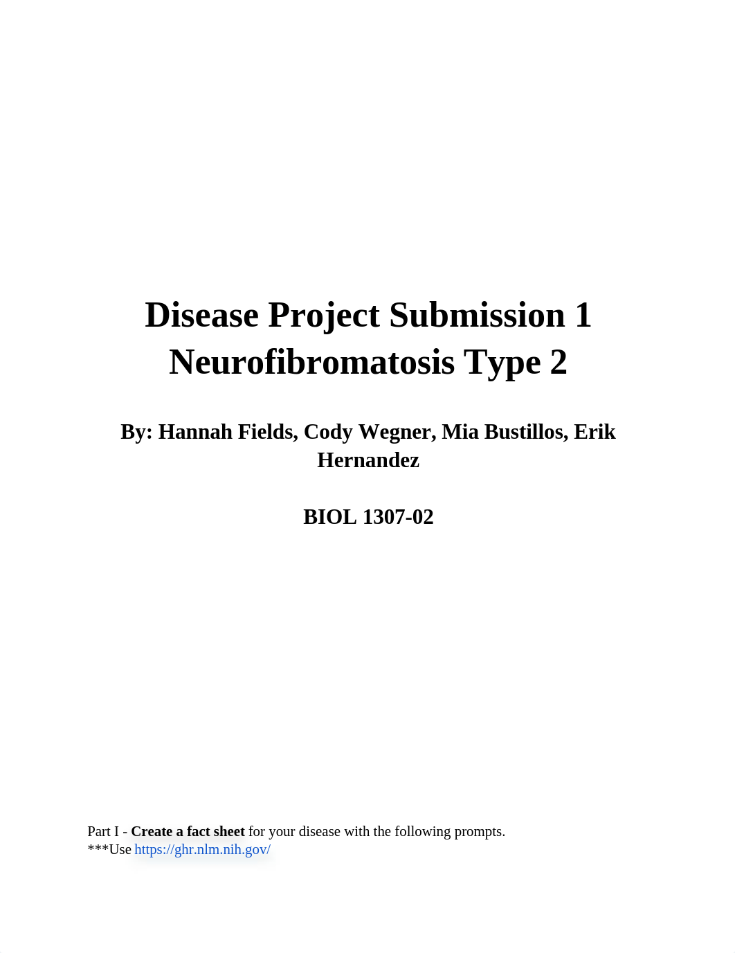 Disease Project Submission 1 - Neurofribromatosis Type 2 (3).docx_d1i8y8i1lmx_page1