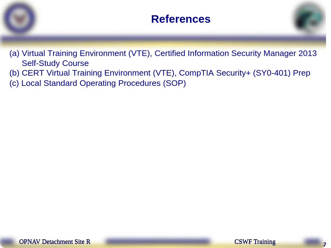 OPNAV CSWF PQS - 108 Contigency Planning.ppt_d1id9vl99ga_page2