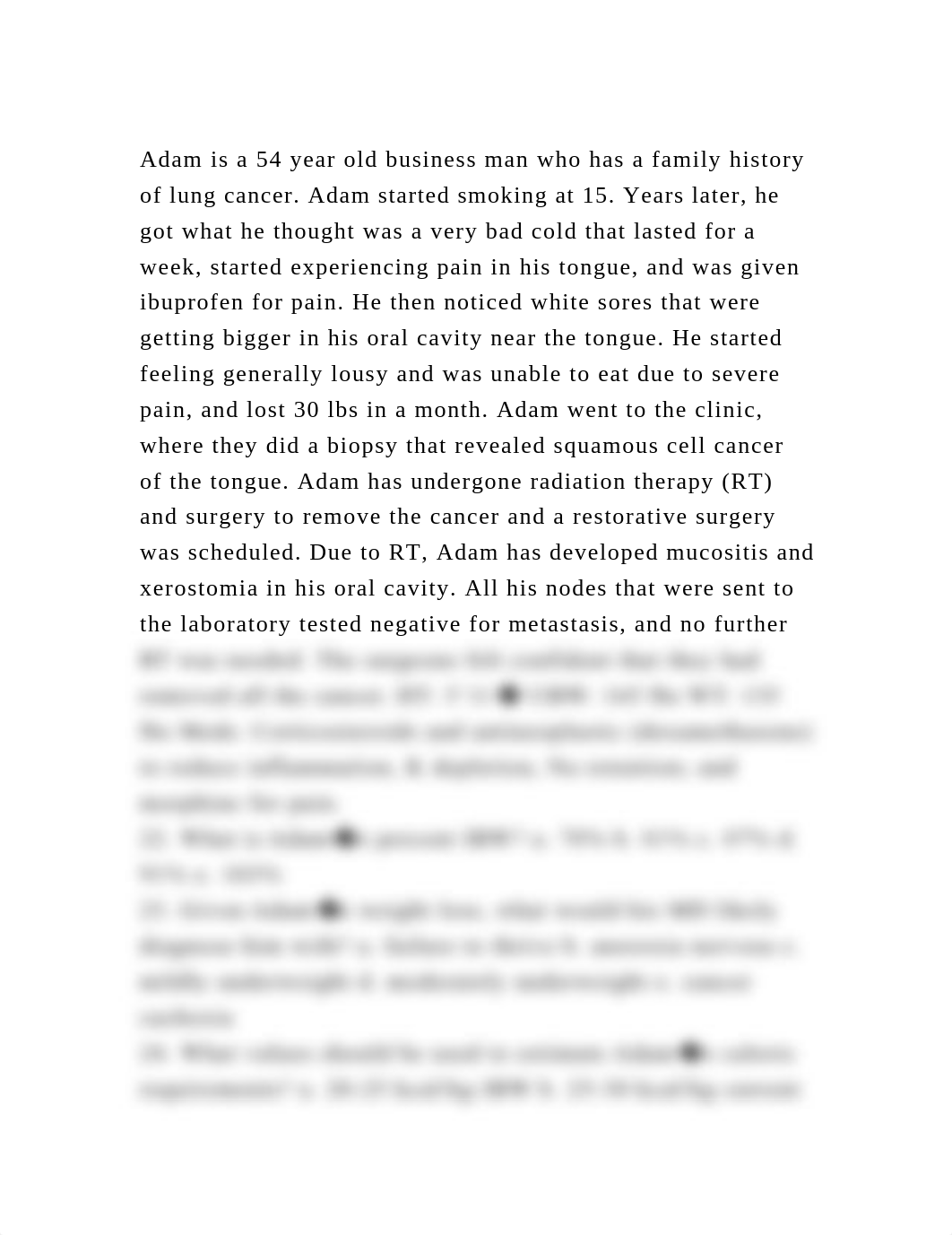 Adam is a 54 year old business man who has a family history of lung .docx_d1jby19f2d2_page2