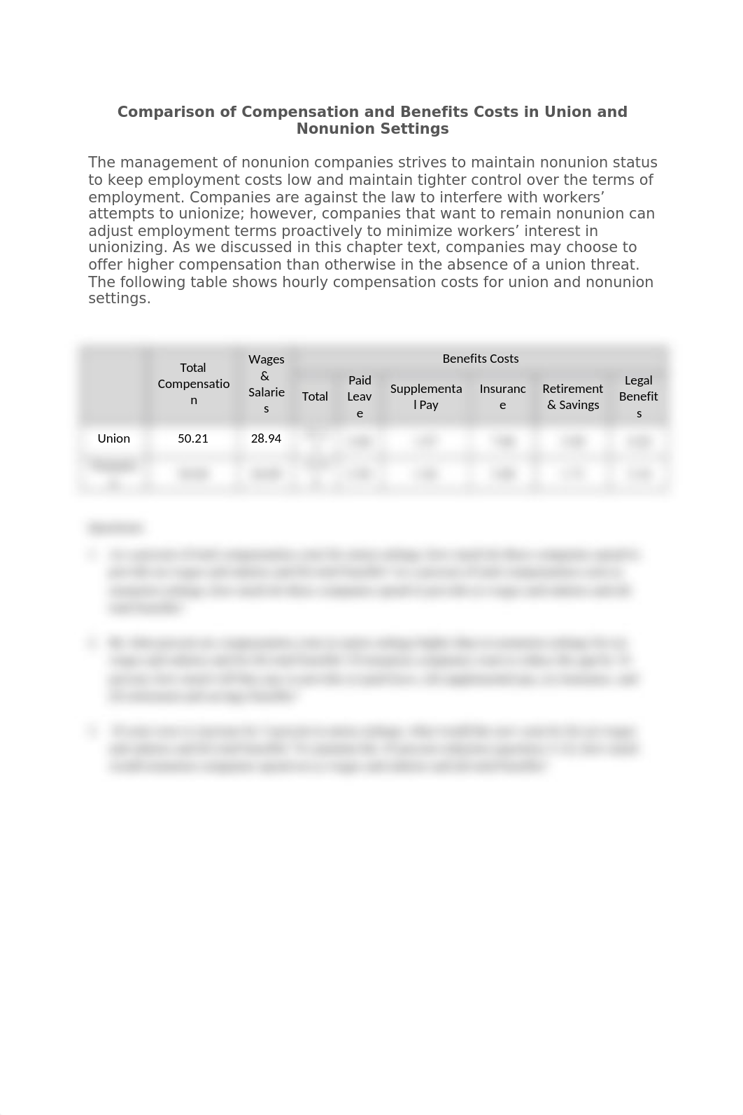 HRM 632 Comparison Union and Nonunion.docx_d1jggqqnrbq_page1