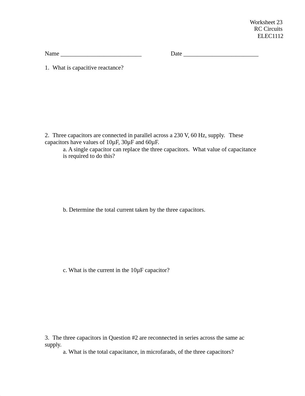 ELEC1112_Worksheet 23 - RC Circuits (1).docx_d1jsae34qcy_page1