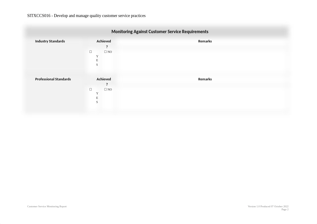 SITXCCS016-Customer-Service-Monitoring-Report-v1.0-.docx_d1jsvo1mgtq_page2