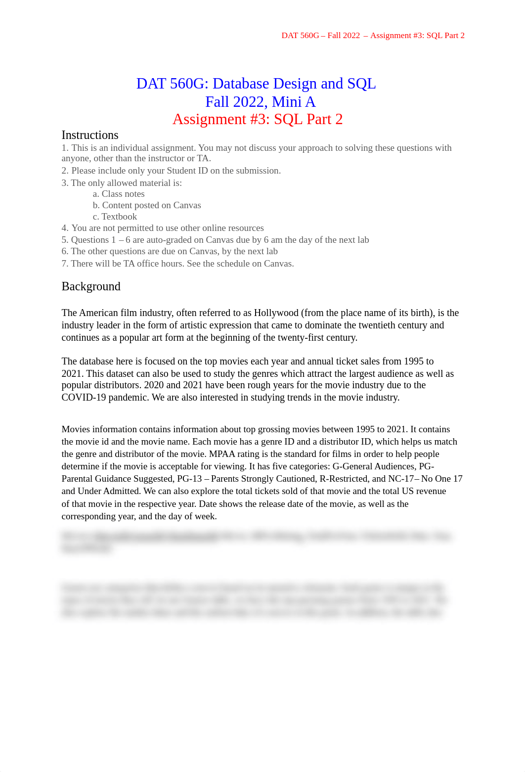 DAT 560G F22 Homework #3.pdf_d1jvn1ncdf3_page1