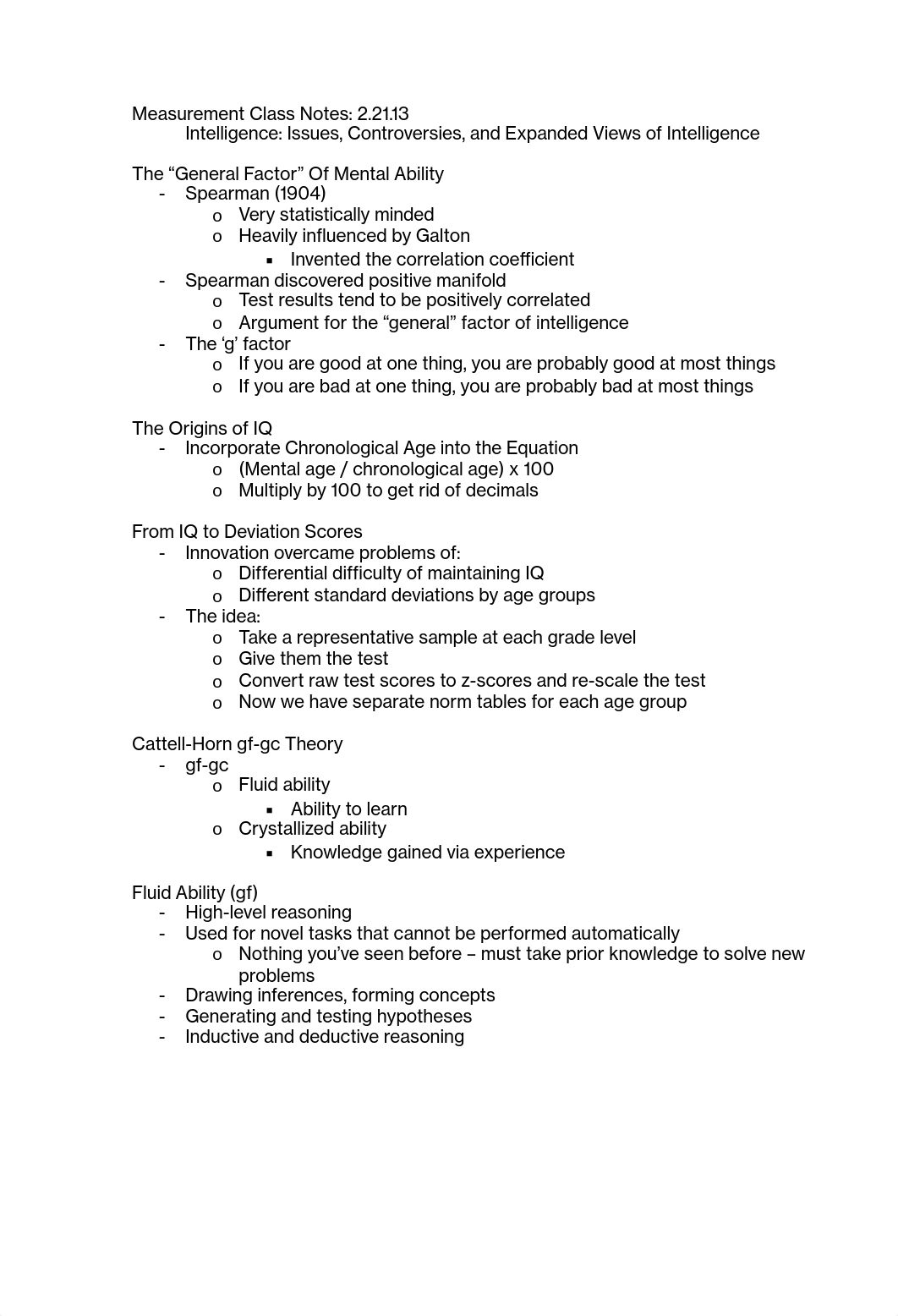 Class: Intelligence - Issues, Controversies, and Expanded Views of Intelligence_d1k1e50db4t_page1