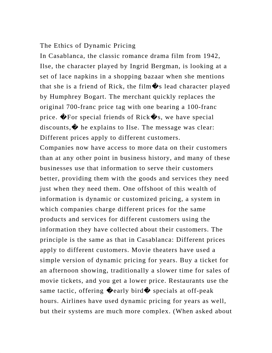 The Ethics of Dynamic PricingIn Casablanca, the classic romance dr.docx_d1k2rolnpns_page2