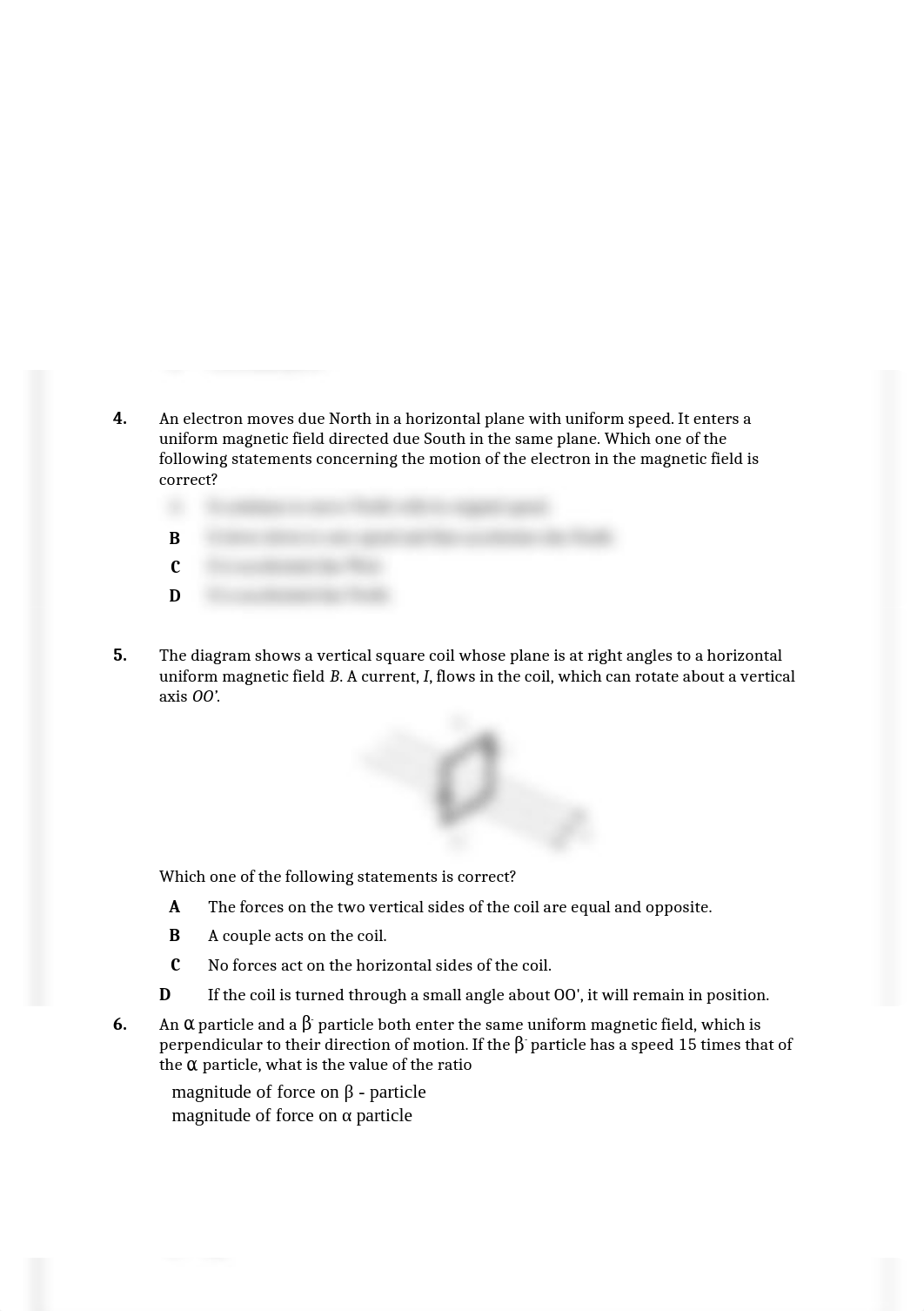 Magnetic fields and moving charges multi choice.docx_d1k7skalbx5_page2